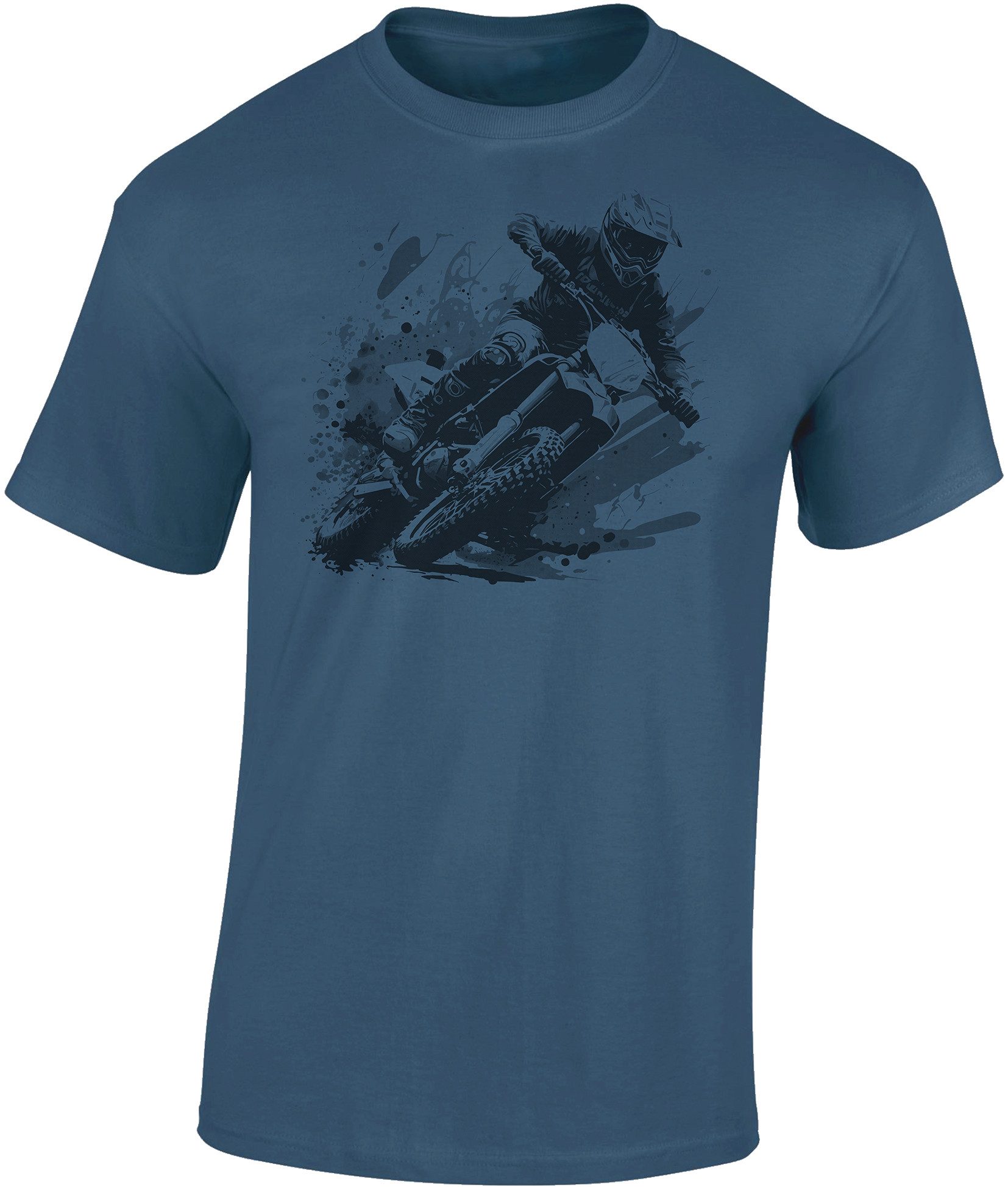 Baddery Print-Shirt Motocross T-Shirt: "Dirt Rush" günstig online kaufen