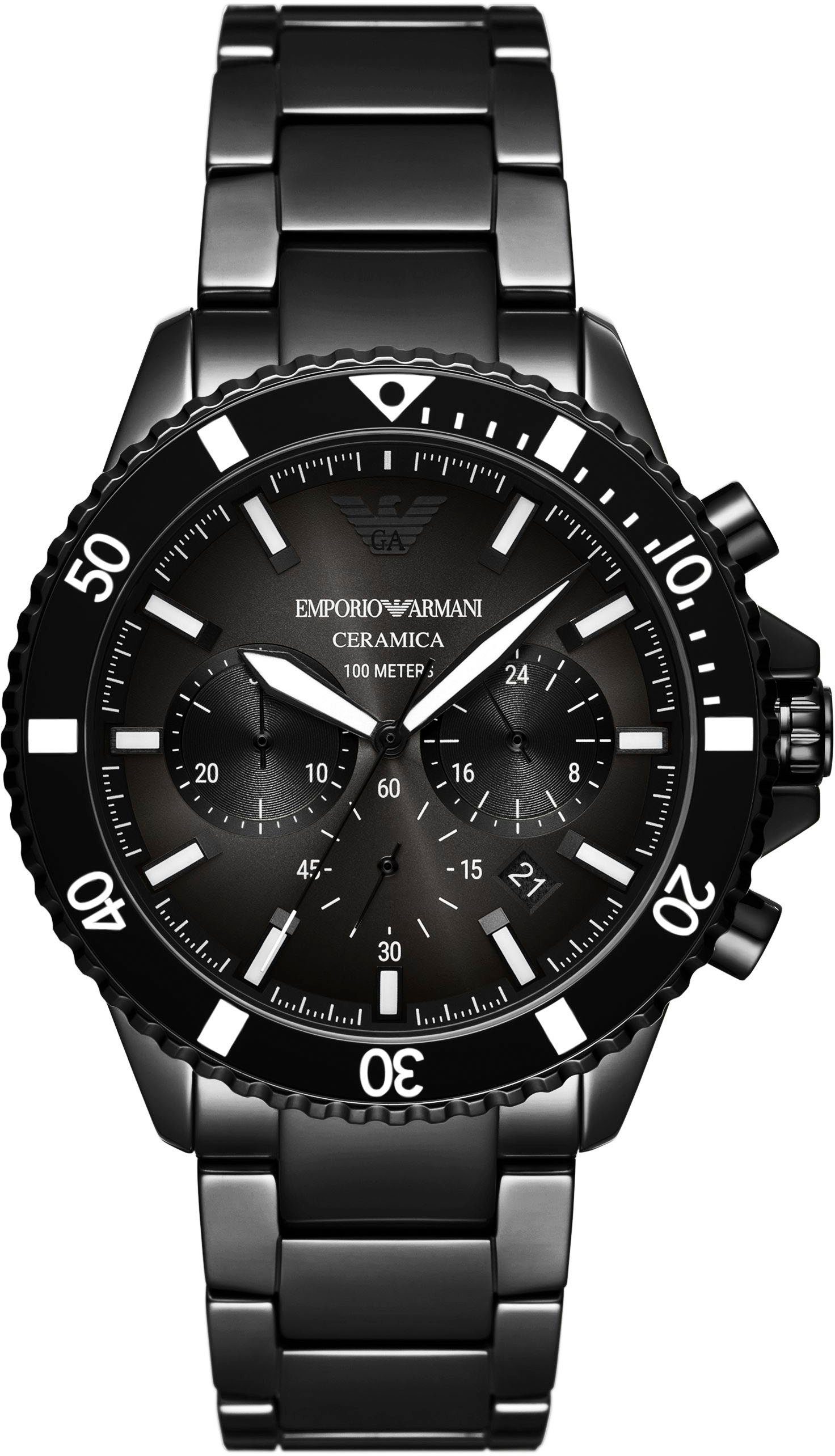 Chronograph Keramik Emporio Armani AR70010,