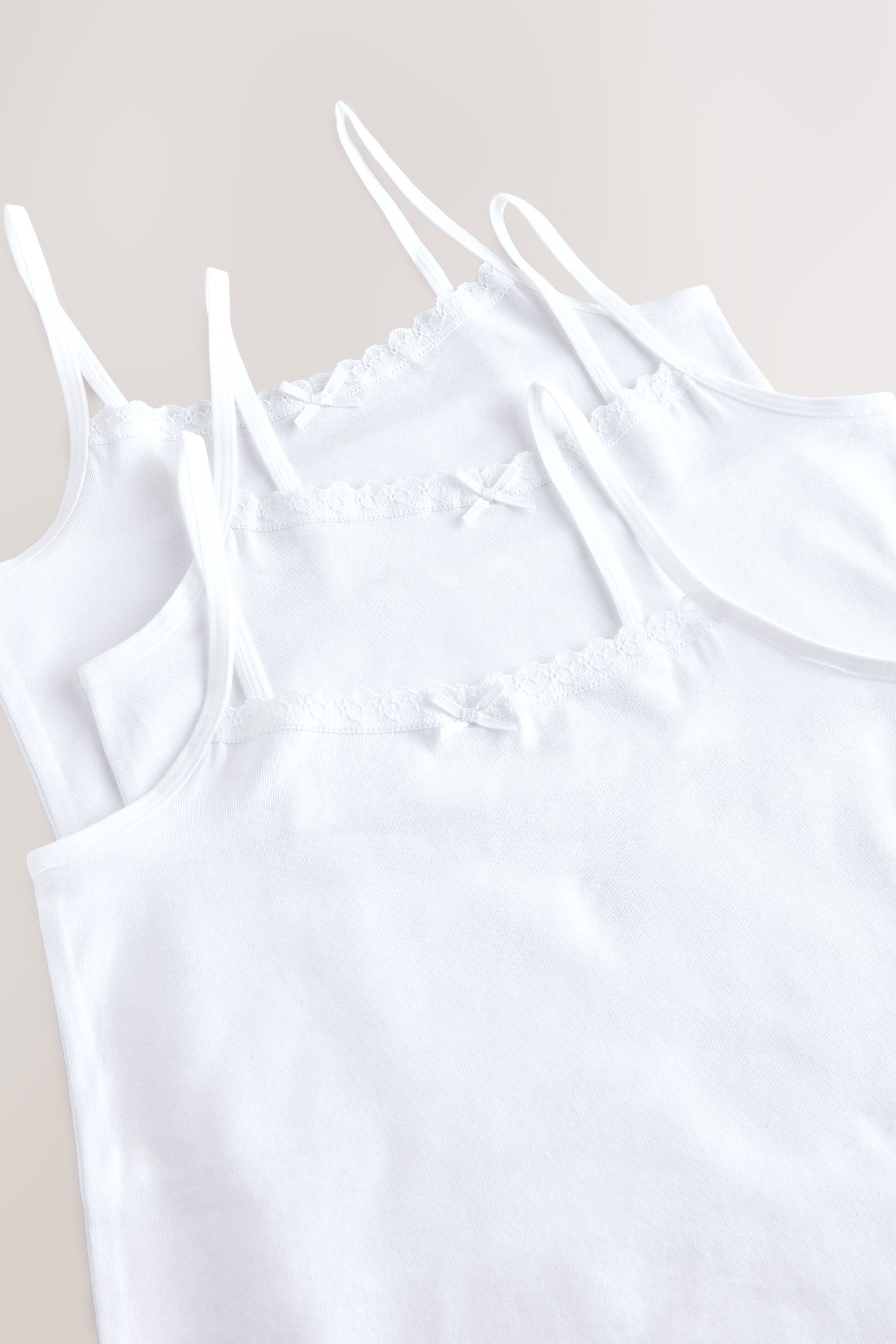 Next Trägertop Tops mit elastischen Trägern, 3er-Pack (3-tlg)