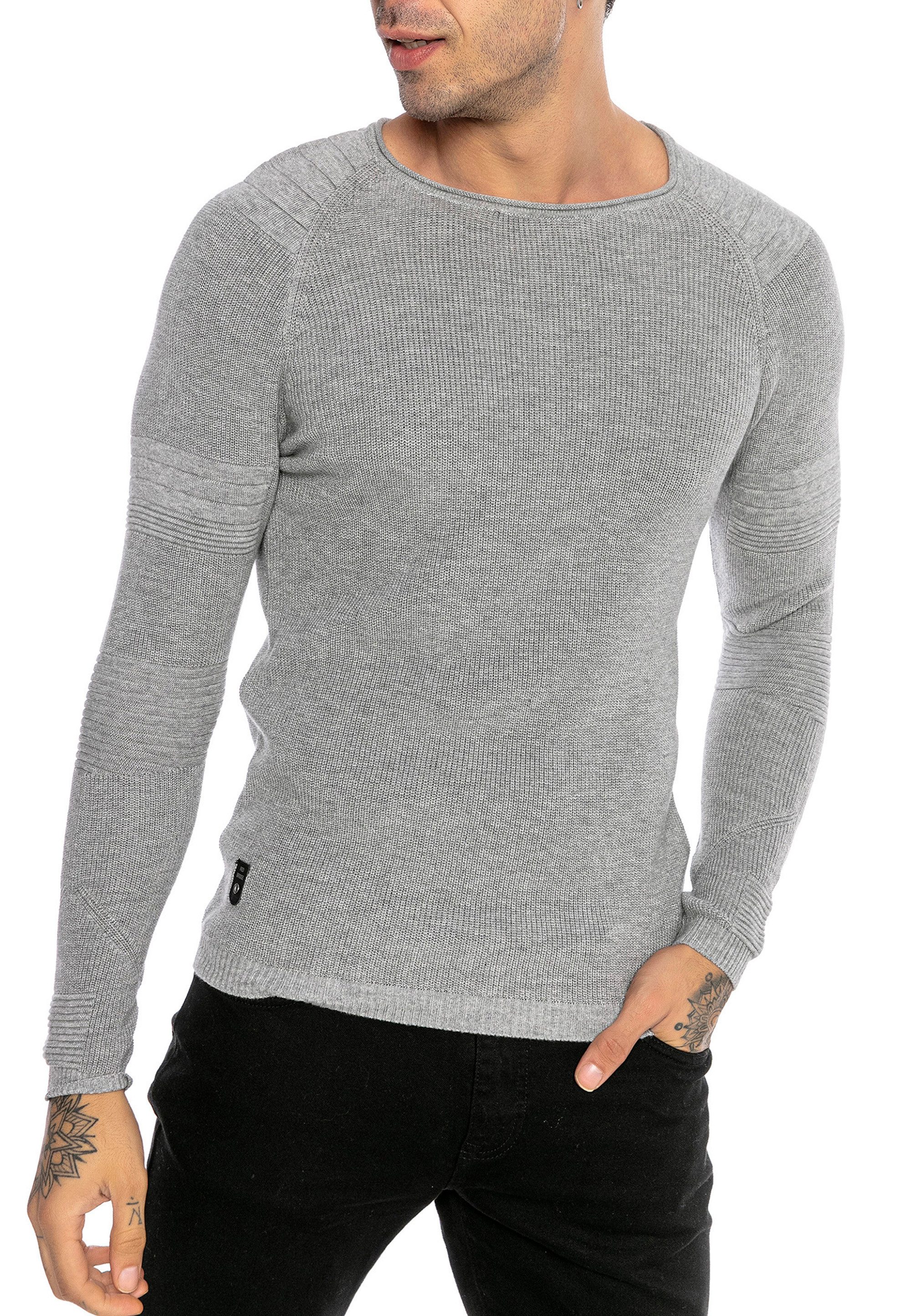 RedBridge Strickpullover mit strukturierten Details – günstig online kaufen
