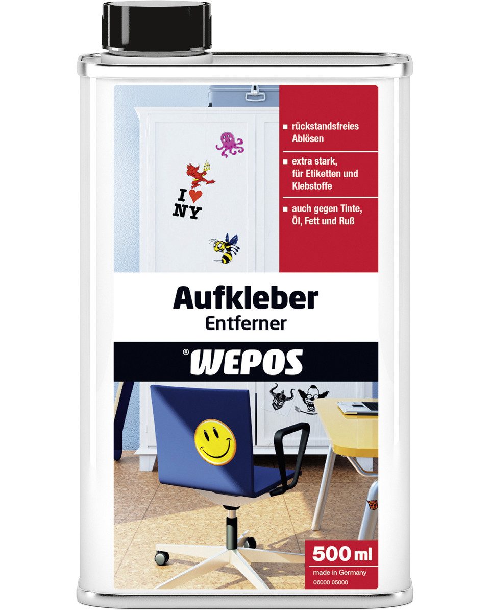 WEPOS CHEMIE GMBH Wepos Aufkleberentferner 500 ml Universalreiniger