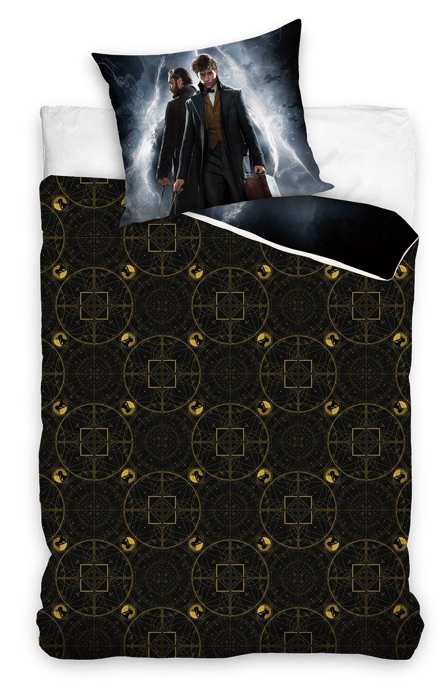 MTOnlinehandel Bettwäsche Phantastische Tierwesen 135x200 + 80x80 cm, Gesch günstig online kaufen