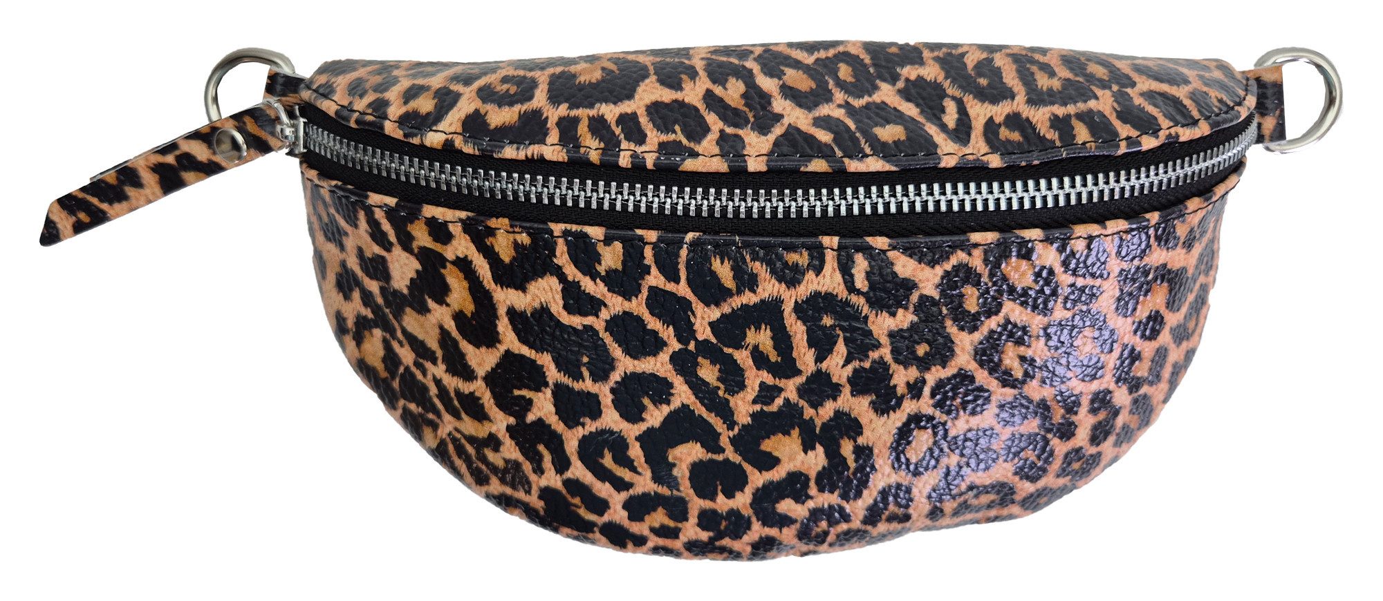 Gürteltasche Echt Leder Gürteltasche Leopard Elegance - Bauchtasche Hüfttasche