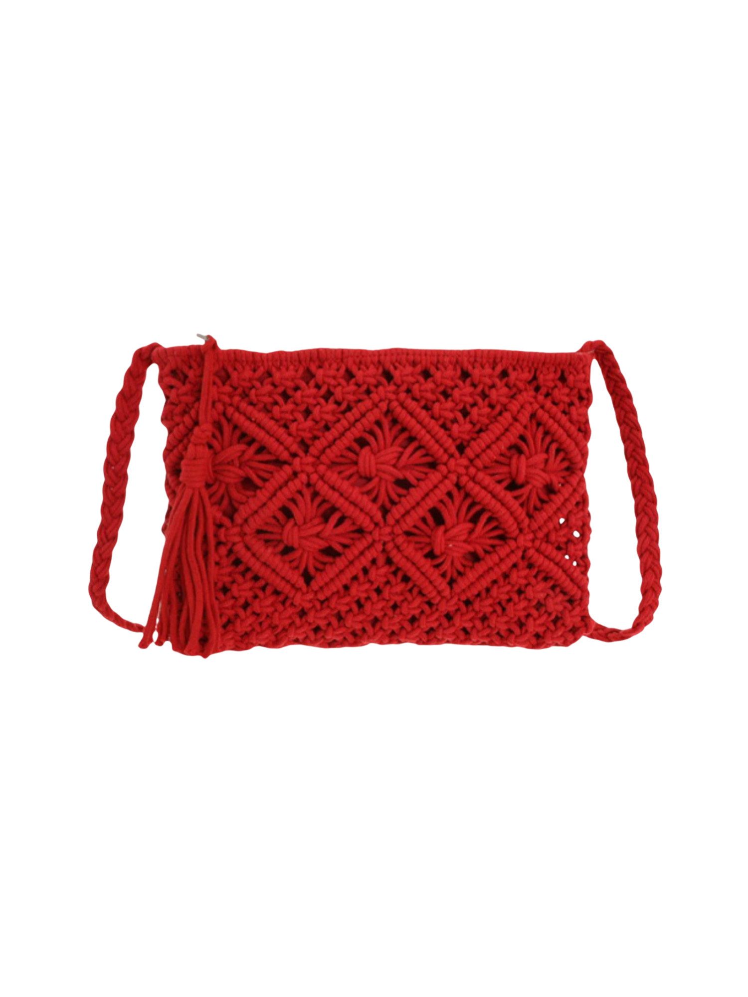 BRISE TASCHE Schultertasche Viva Solé Umhängetasche Damen – Geflochtene Textil Schultertasche, Boho-Stil leicht sommerlich