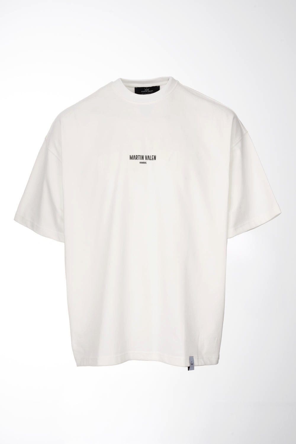 T-Shirt Designer Weiß Bedrucktes T-Shirt - Groß