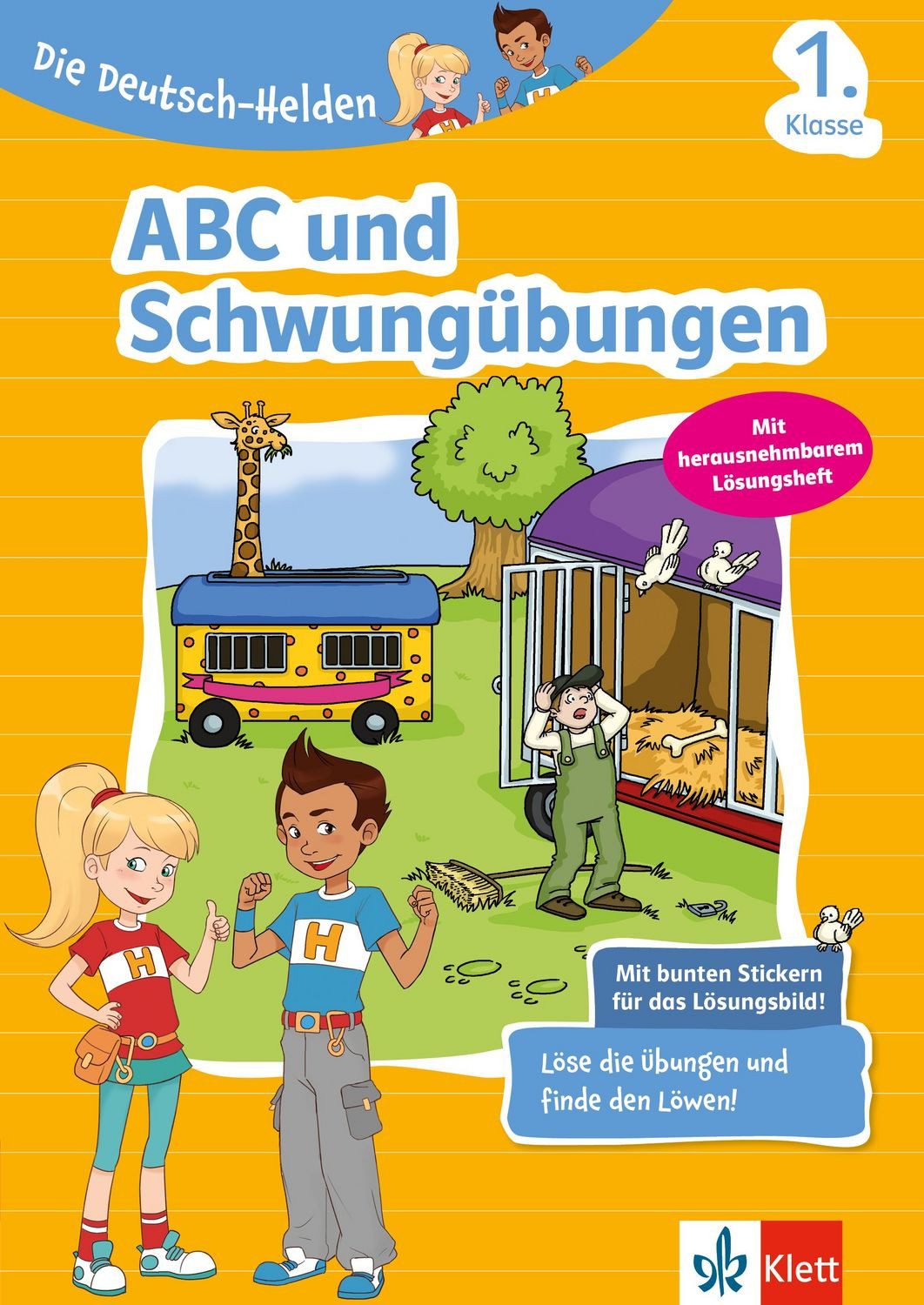 Die Deutsch-Helden ABC und Schwungübungen 1. Klasse / diverse