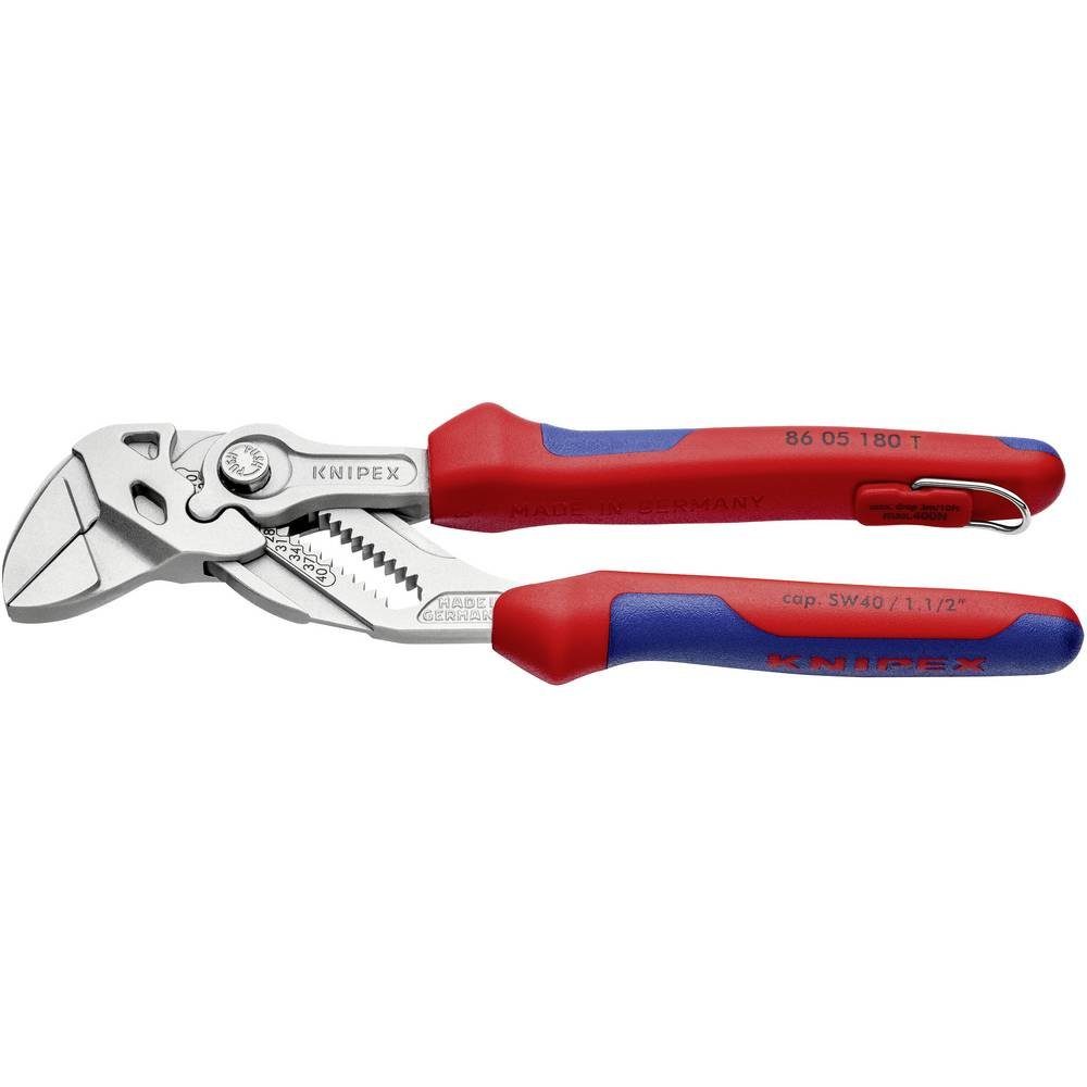 Zangenschlüssel 180 Knipex mm verchromt Wasserpumpenzange