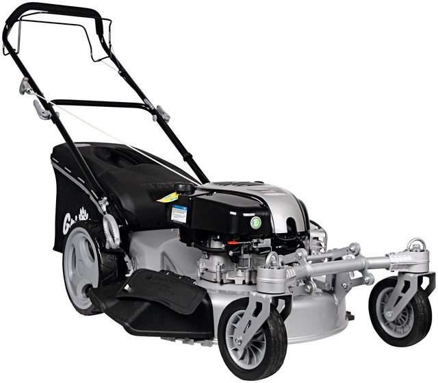 Grizzly Benzin-Rasenmäher Q-360° BRM 56-161 BSA Ready Start, 56 cm Schnittbreite