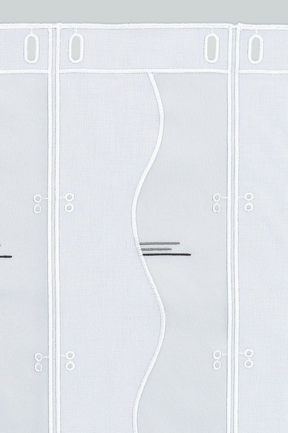 Panneaux Panneaux Laihka, (1 St), LYSEL®, transparent, HxB weiß/grau 140x80cm