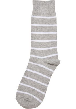 URBAN CLASSICS Basicsocken Urban Classics Unisex Small Stripes Socks 5-Pack (1-Paar)