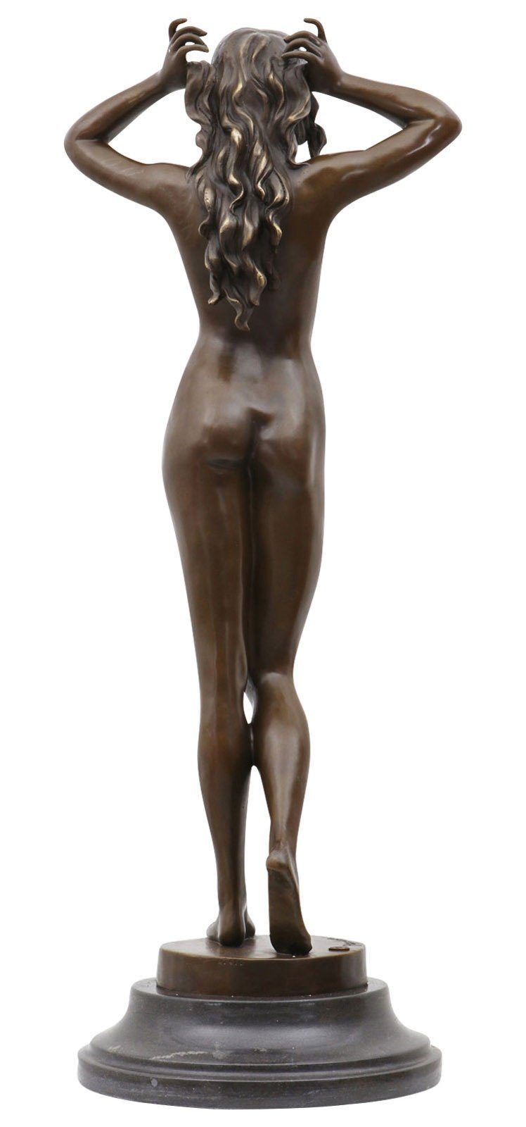 Antik-Stil Sta Erotik Aubaho Figur Frau Skulptur erotische Kunst Bronzeskulptur Bronze