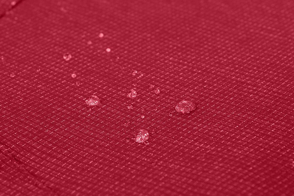 Bergson Outdoorhose VALLI zip-off Damen Radhose, robust elastisch, Normalgrößen, rot