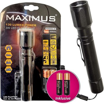 Maximus LED Taschenlampe 3 Leuchtmodi, Campinglaterne (1 Stück), 3 Leuchtmodi, Blinken, 3W, 130lm