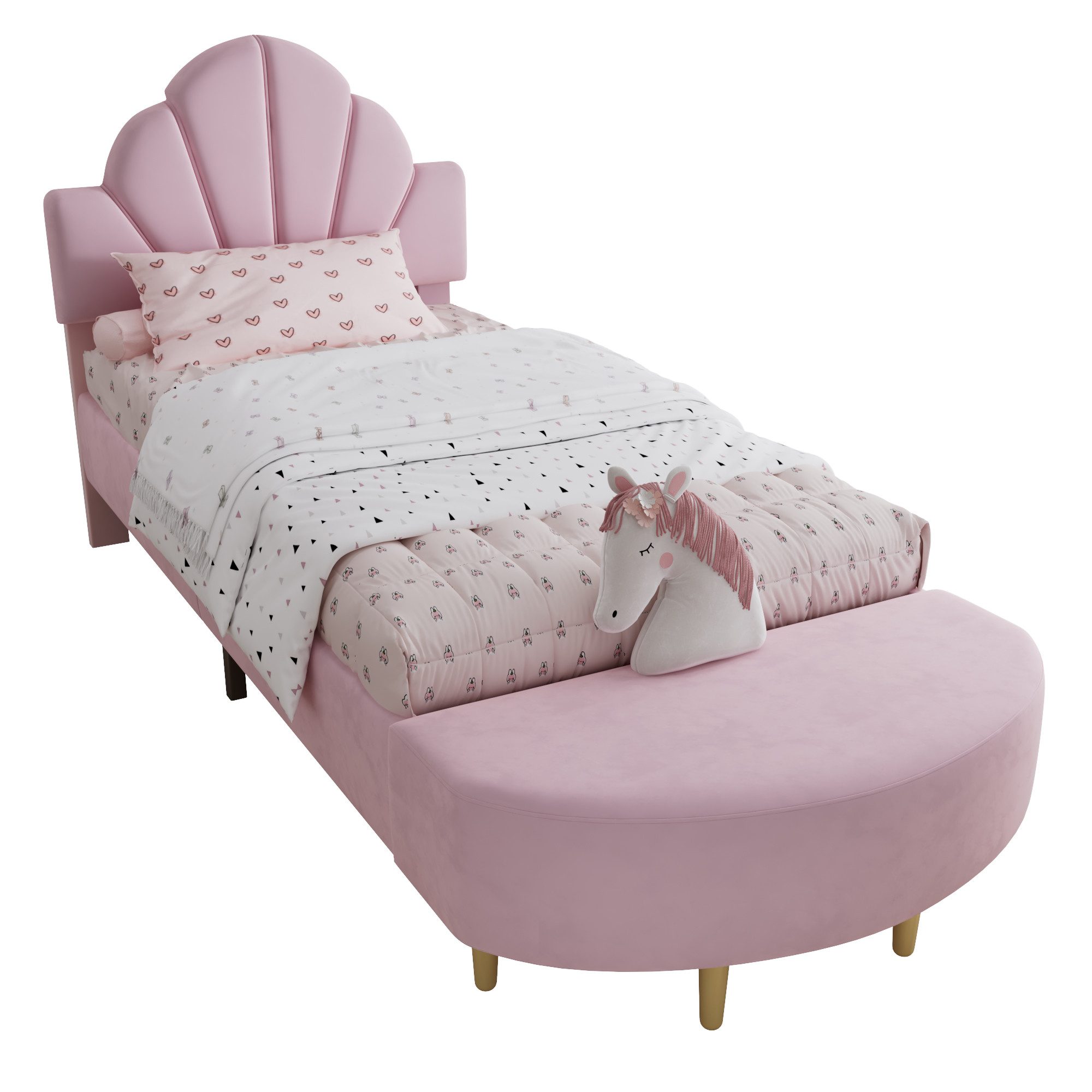 ANYSUN Polsterbett (Set, Bett), Hausbett