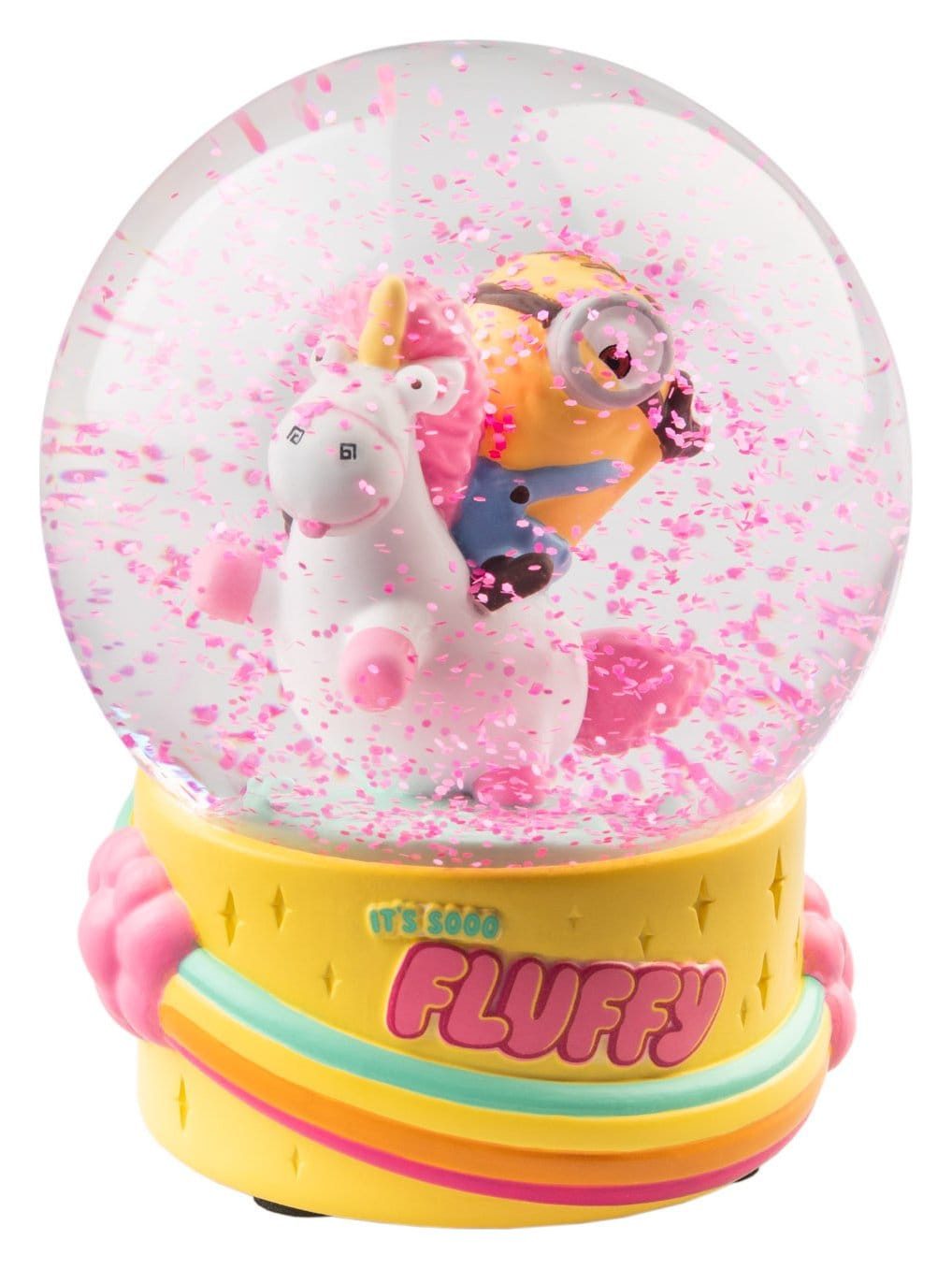 Grupo Erik Schneekugel Minions Schneekugel 10 cm (1 St), Schneekugel aus Kunstharz und Glas