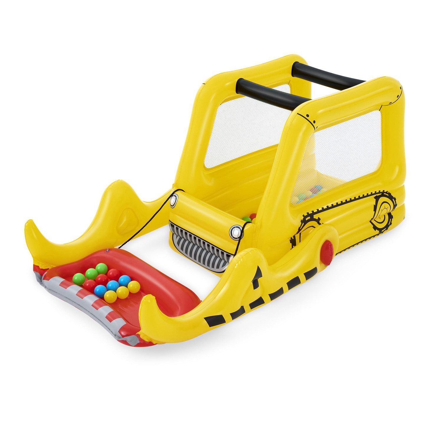 Bestway Aufblasbares Bällebad Dozer™ "Bagger" 198 x 105 x 84 cm