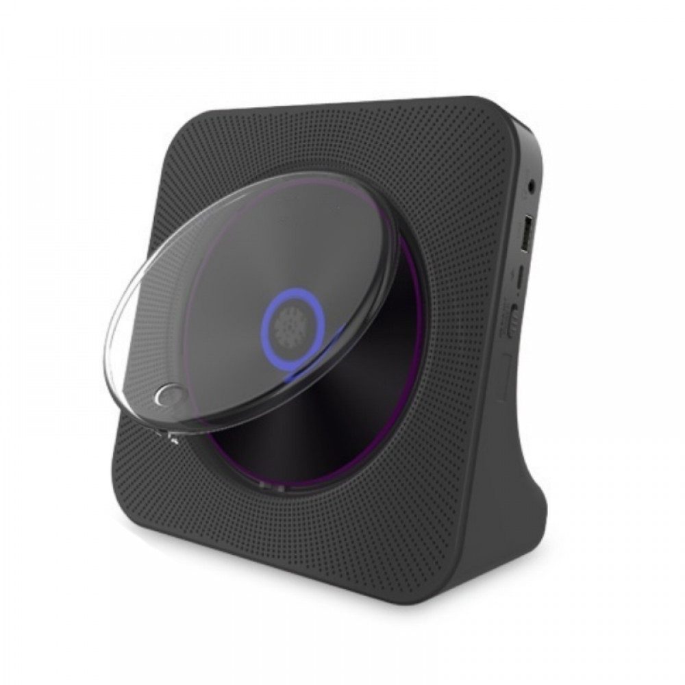 BBWL CD-Player mit Bluetooth, USB, FM-Radio und AUX tragbarer CD-Player (HiFi Stereo Lautsprecher, Fernbedienung, unterstützt CD MP3 WMA)