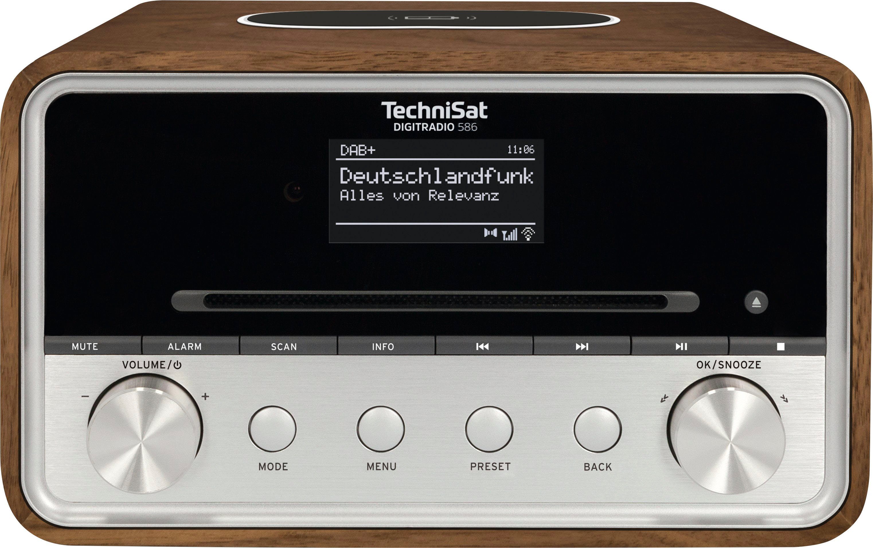 586 Internetradio, W) TechniSat (DAB), Nussbaum RDS, mit 20 DIGITRADIO UKW Radio (Digitalradio