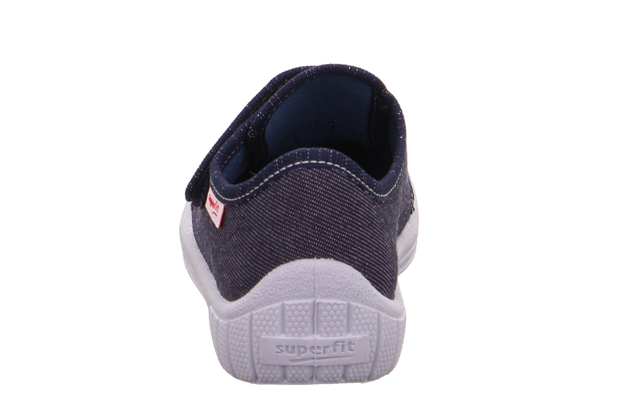 Superfit BILL, WMS: mittel Hausschuh Klettschuh mit coolem Motiv, Größenschablone zum Download