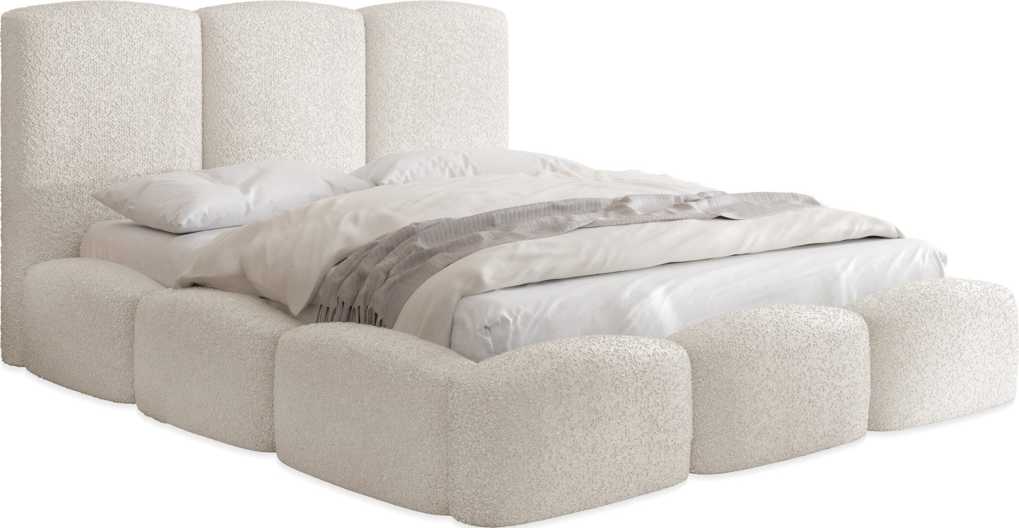 WFL GROUP Polsterbett Harmony (Modernes Polsterbett günstig online kaufen