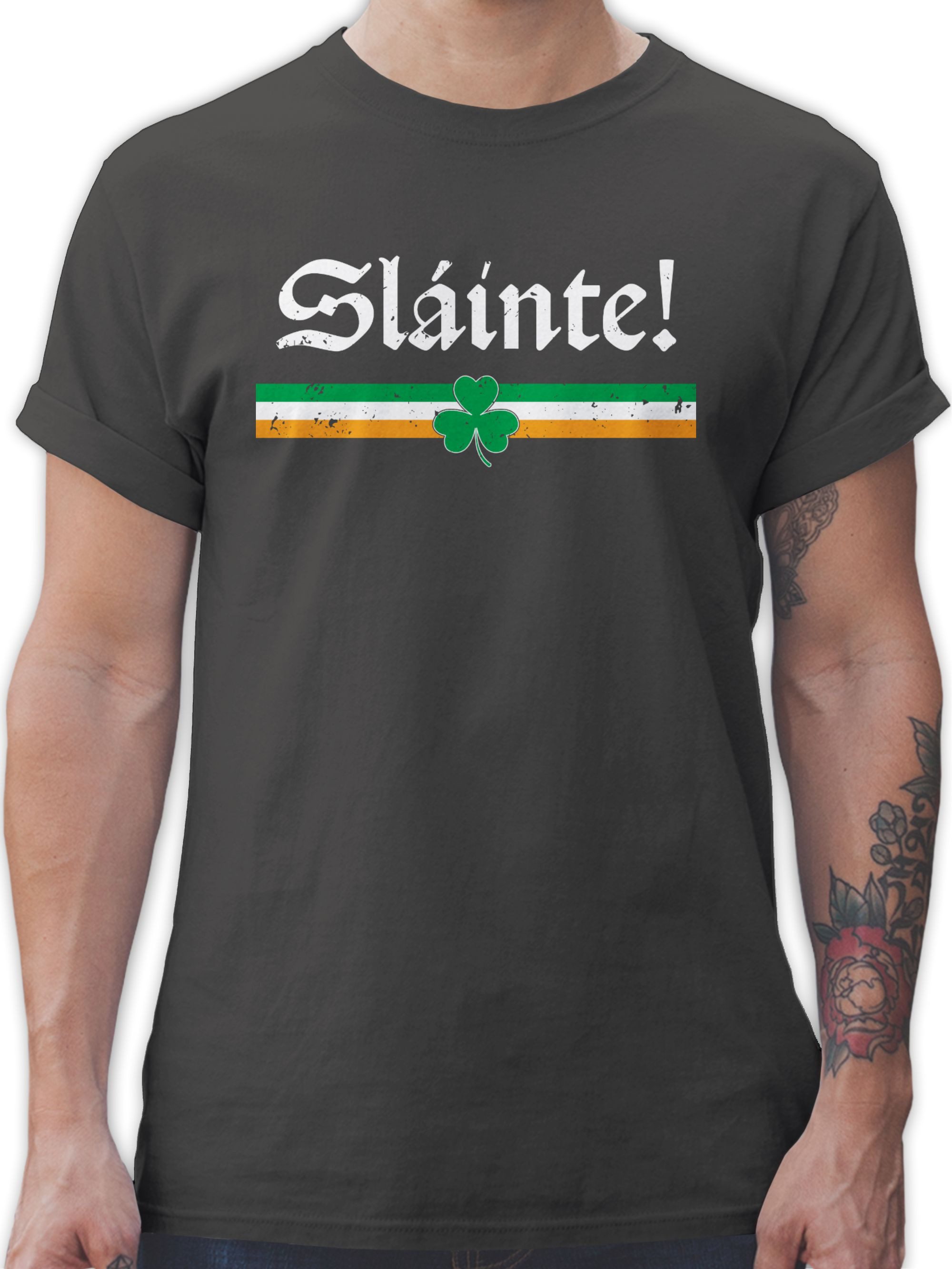 Shirtracer T-Shirt Slàinte Irish - Prost Auf Dein Wohl St. Patricks Day