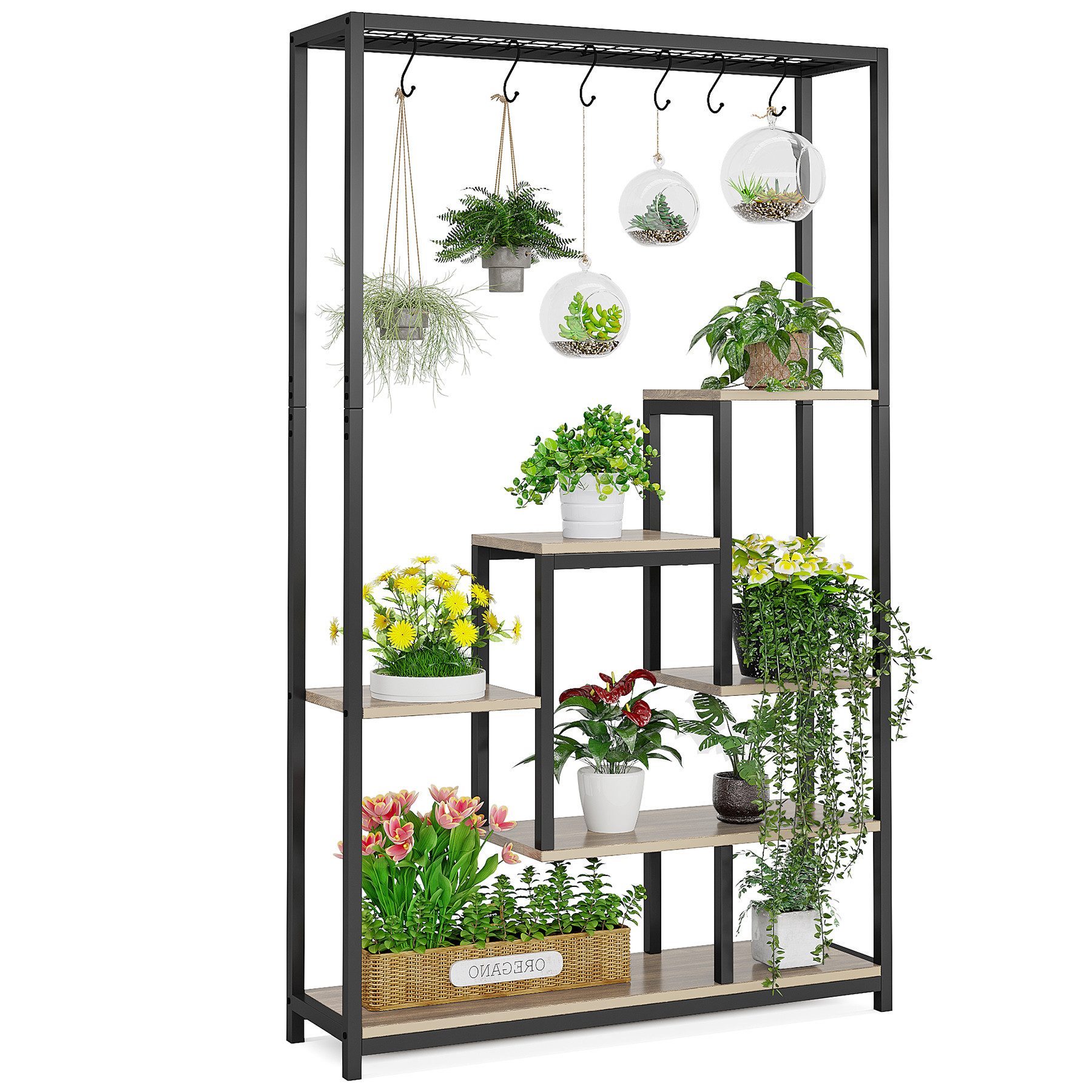 Tribesigns Blumenständer 5 Ebenen Pflanzenregal mit günstig online kaufen