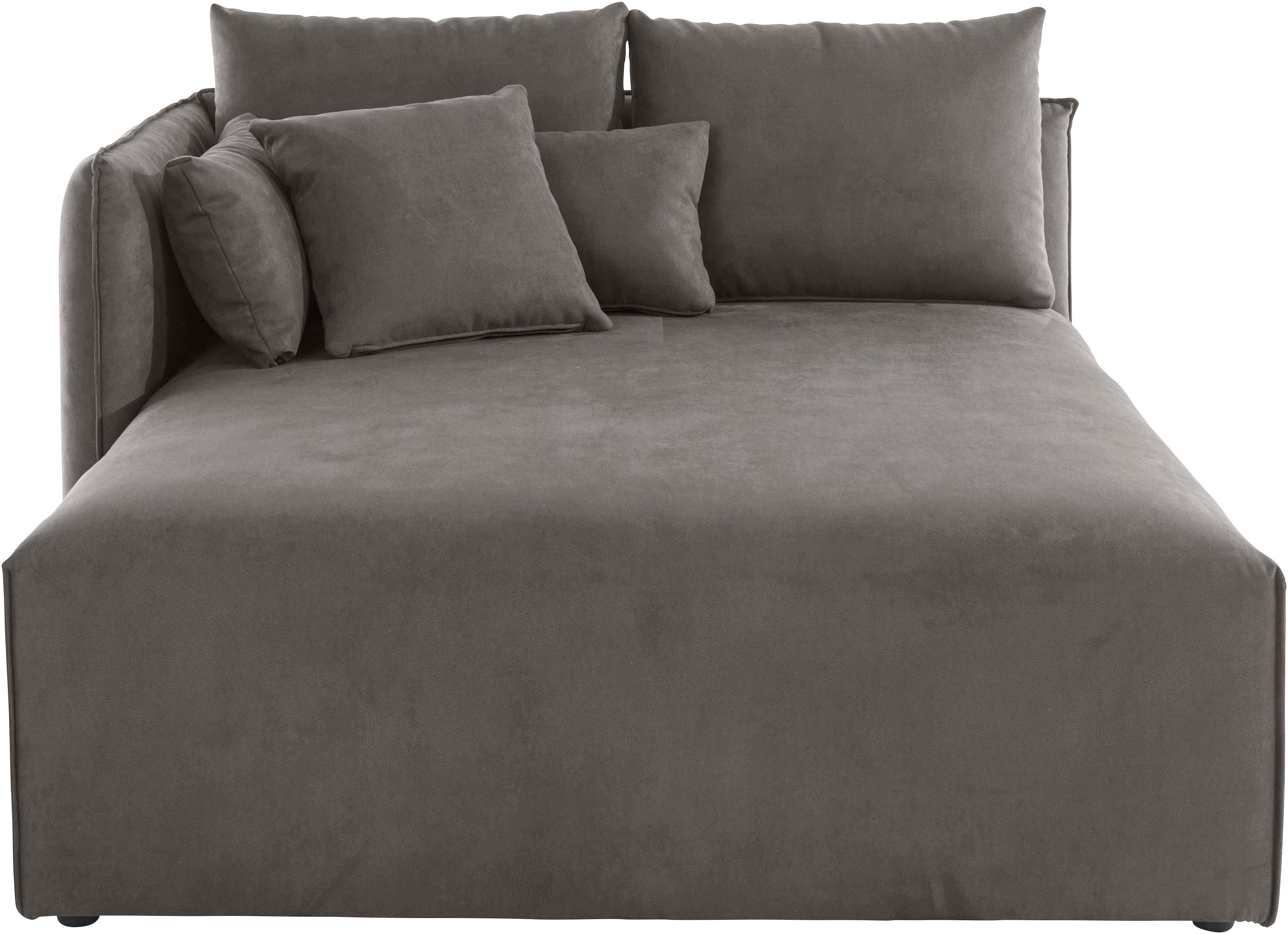 OTTO home Ottomane Nöre, Lounge-Modul - zum eigenen Zusammenstellen, Breite 138cm, Tiefe 168cm