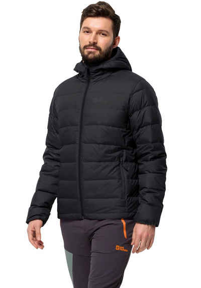 Jack Wolfskin Funktionsjacke ATHER DOWN HOODY M mit 700er-Daunenfüllung für Alltagsabenteuer in kalten Gefilden