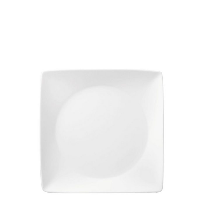 Thomas Porzellan Frühstücksteller Sunny Day Weiß Teller 23 cm quadratisch flach (1 St)