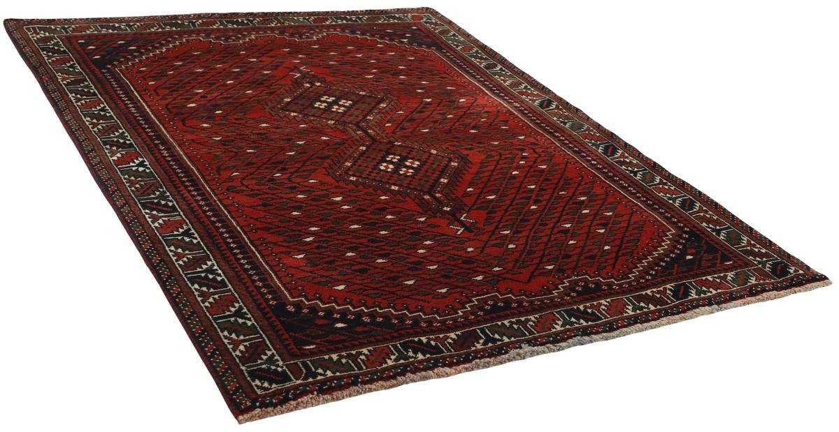 10 rechteckig, Orientteppich Nain Handgeknüpfter Shiraz Höhe: Orientteppich 151x206 / Trading, mm Perserteppich,