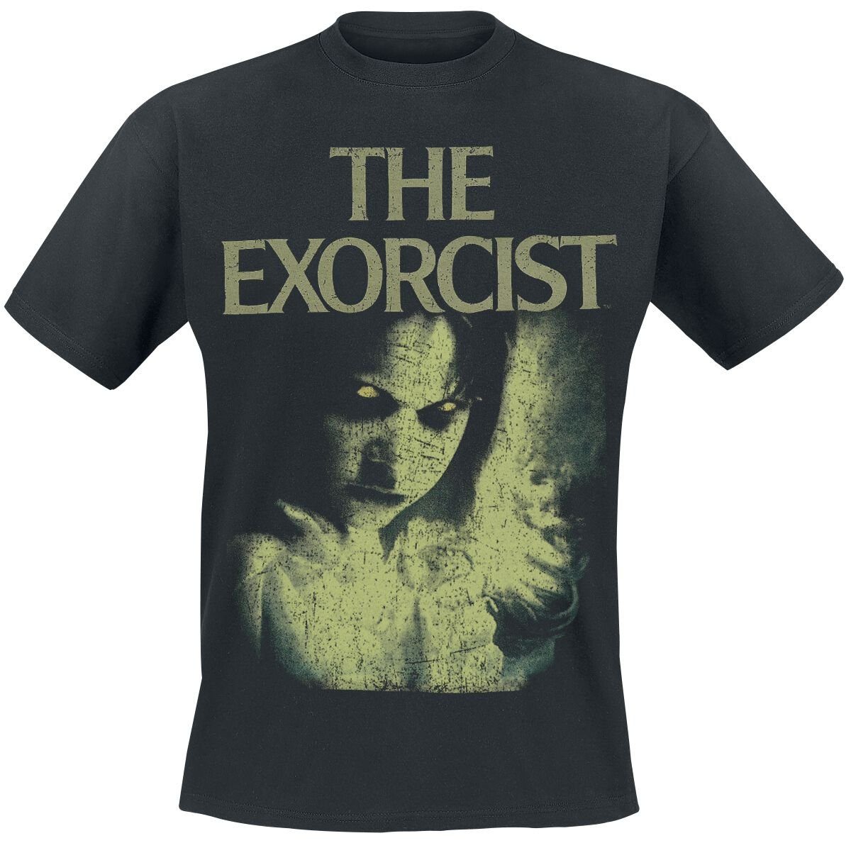 Warner Bros. Print-Shirt The Exorcist Horror Film T-Shirt Schwarz S M L XL günstig online kaufen