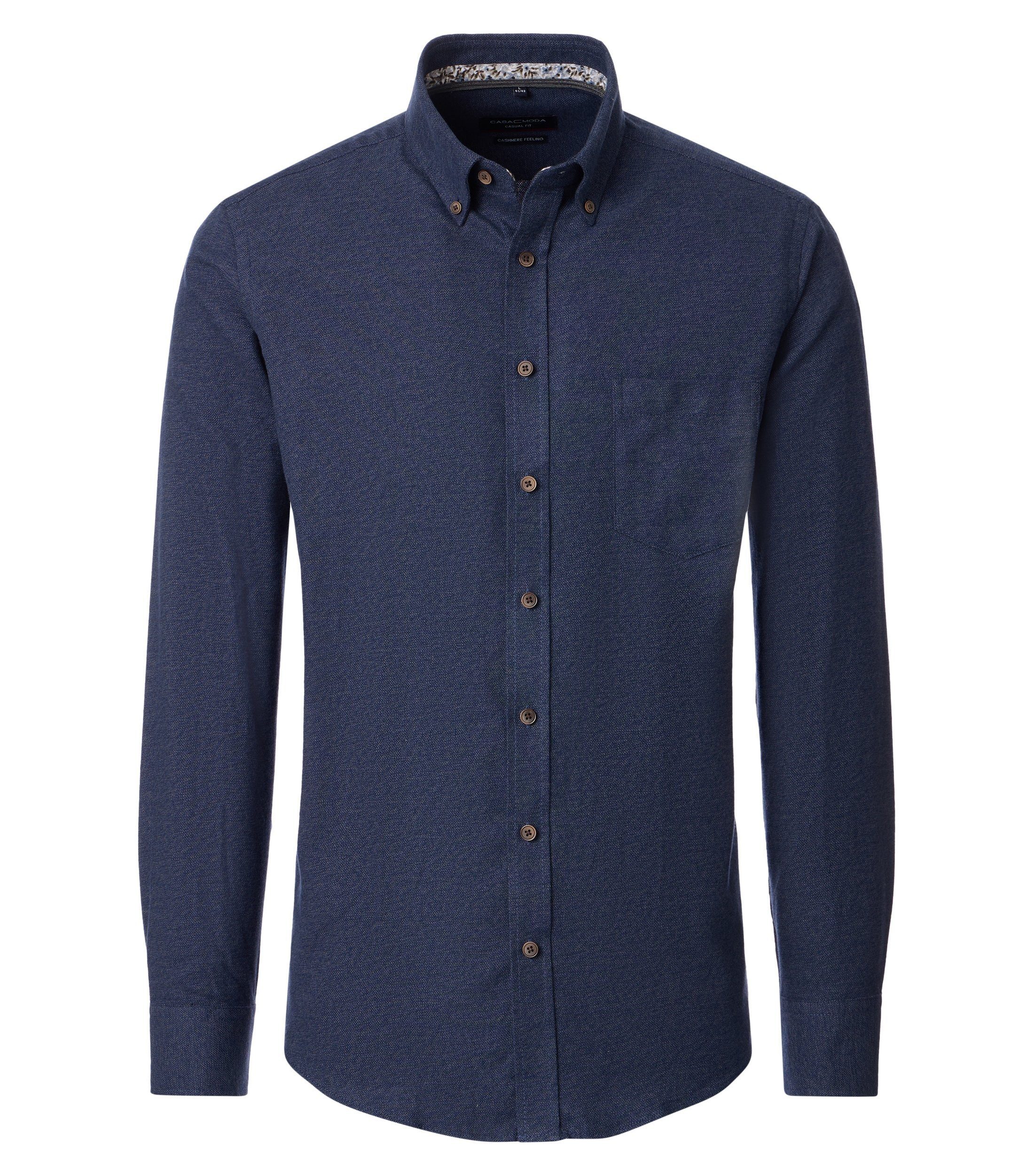 CASAMODA Langarmhemd CASAMODA Freizeithemd uni günstig online kaufen