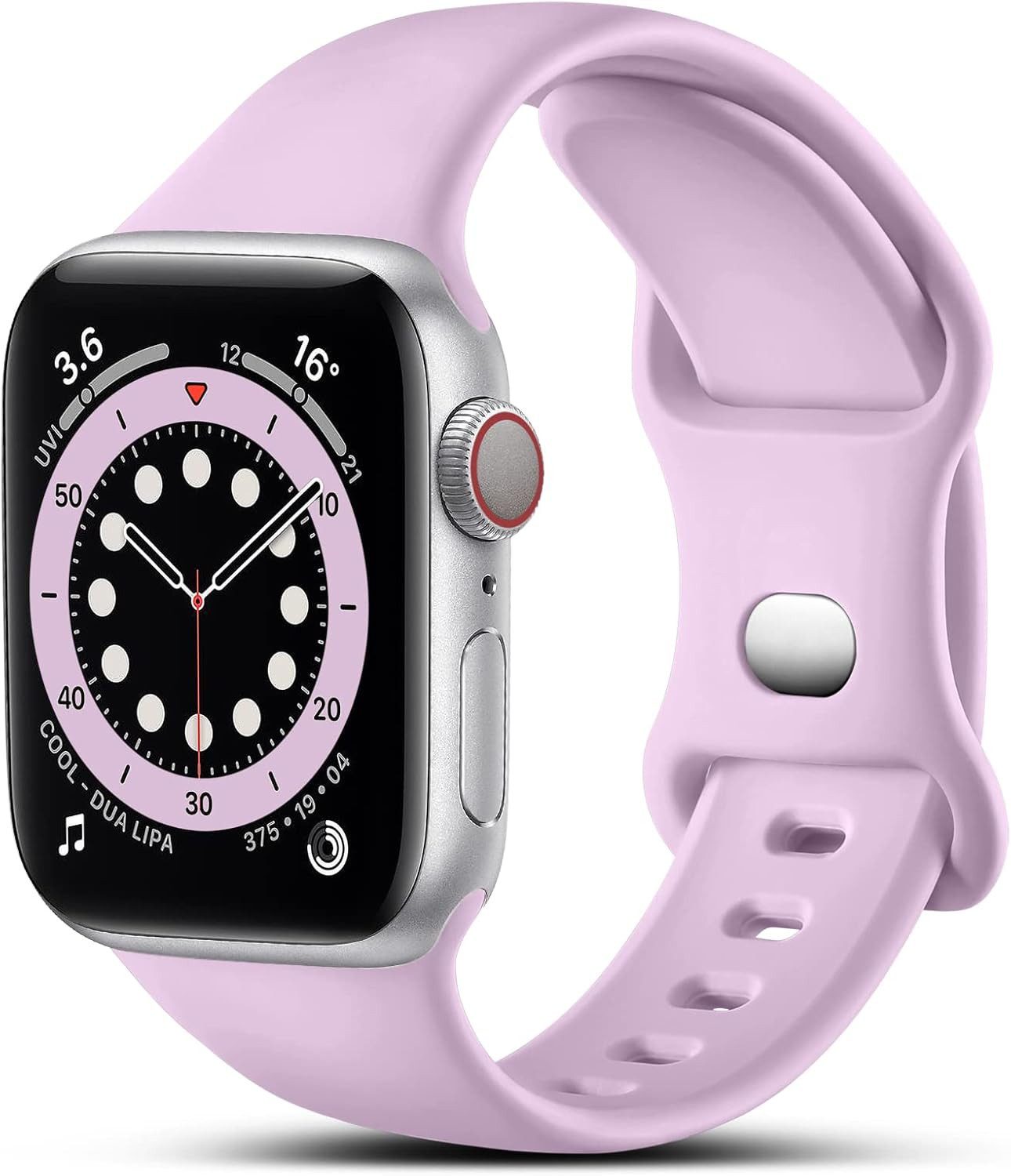 Widmann-Shop Smartwatch-Armband Apple Watch Silikon Armband günstig online kaufen