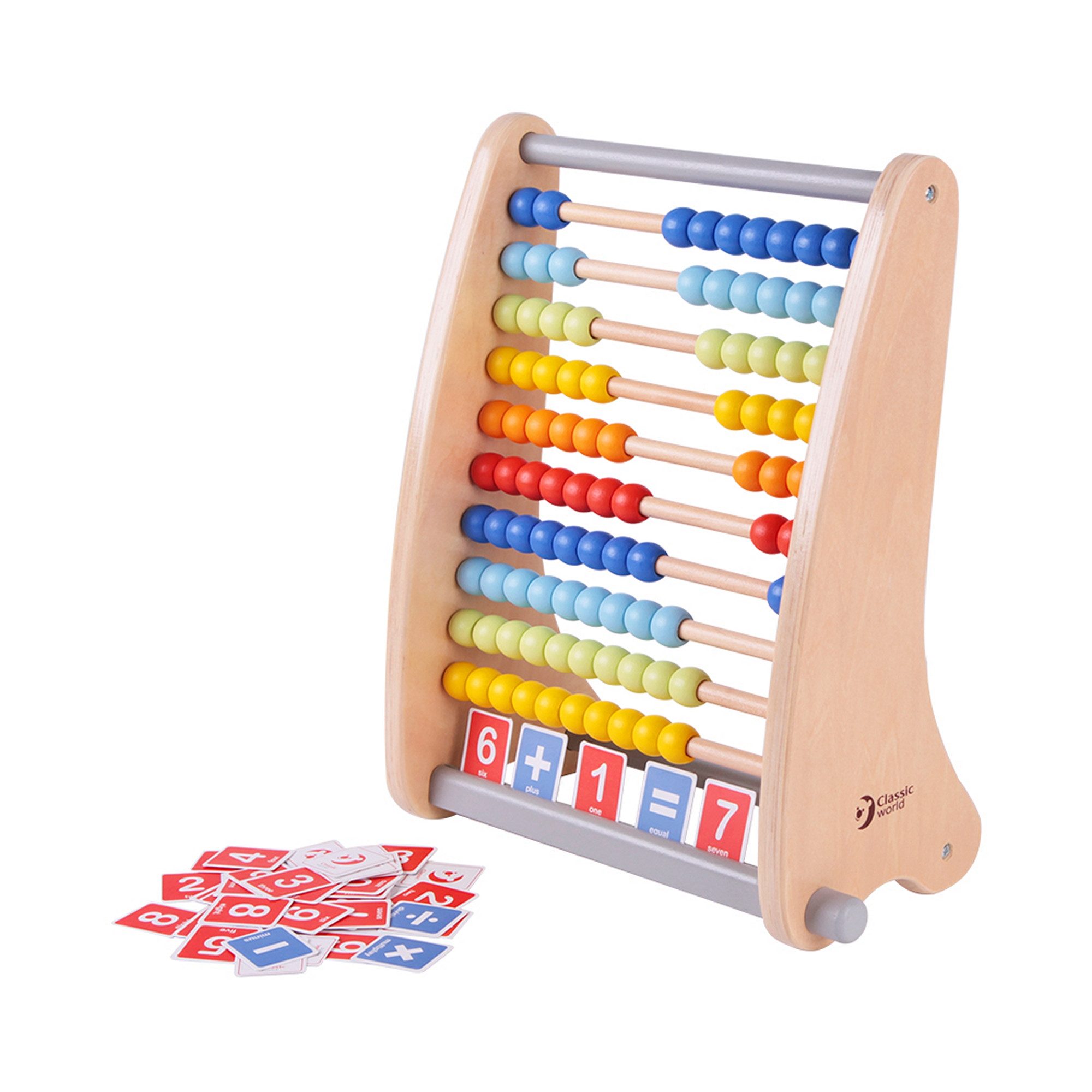 Classic World Lernspielzeug Classic World - Abakus - 23x11,4x28cm - ab 3 Jahre