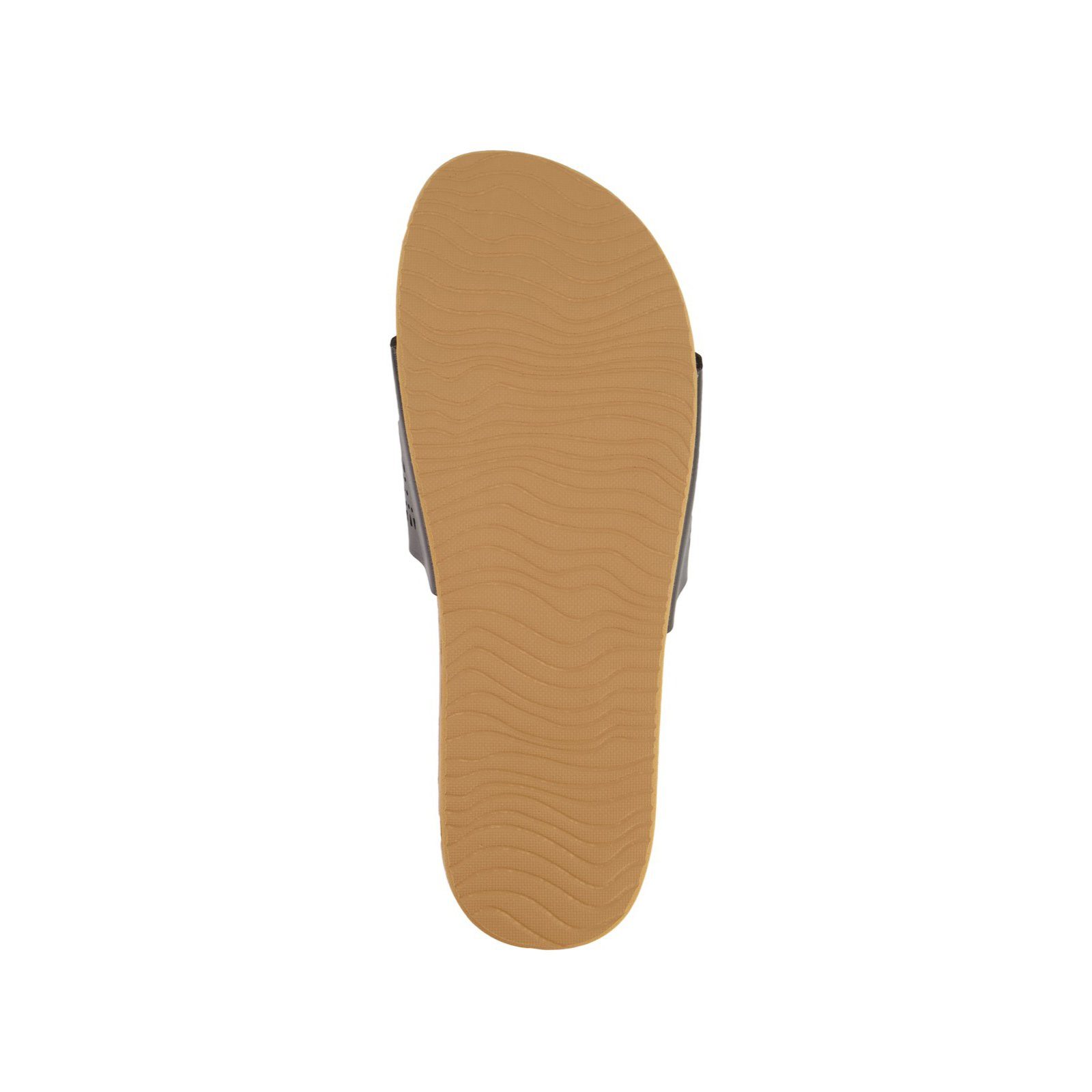 Reef Slipper Cushion Scout Perf geformtes Anatomisch Fußbett, Sandale Black/Tan Sohle (1-tlg) Leichte