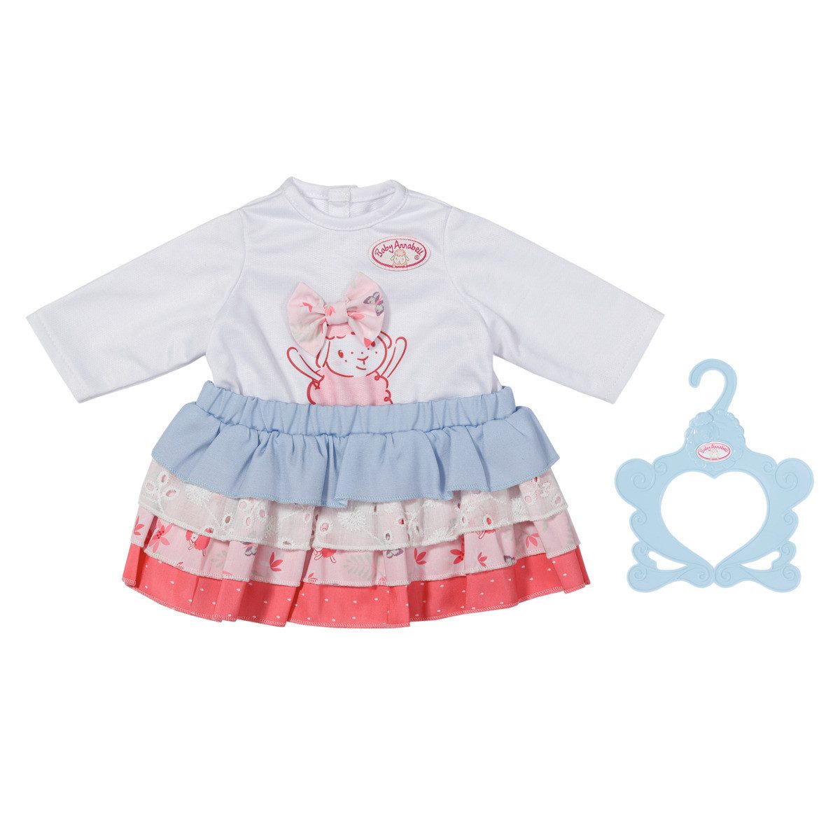 Idena Puppenkleidung Zapf Creation Puppenkleidung Baby Annabell Rock 43cm