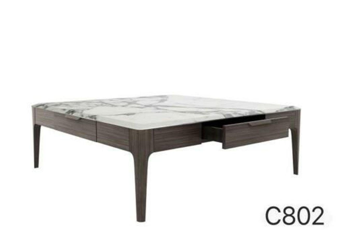 JVmoebel Couchtisch, Couch Tisch Holz Sofa Beistell Design Tische Metall Italienische