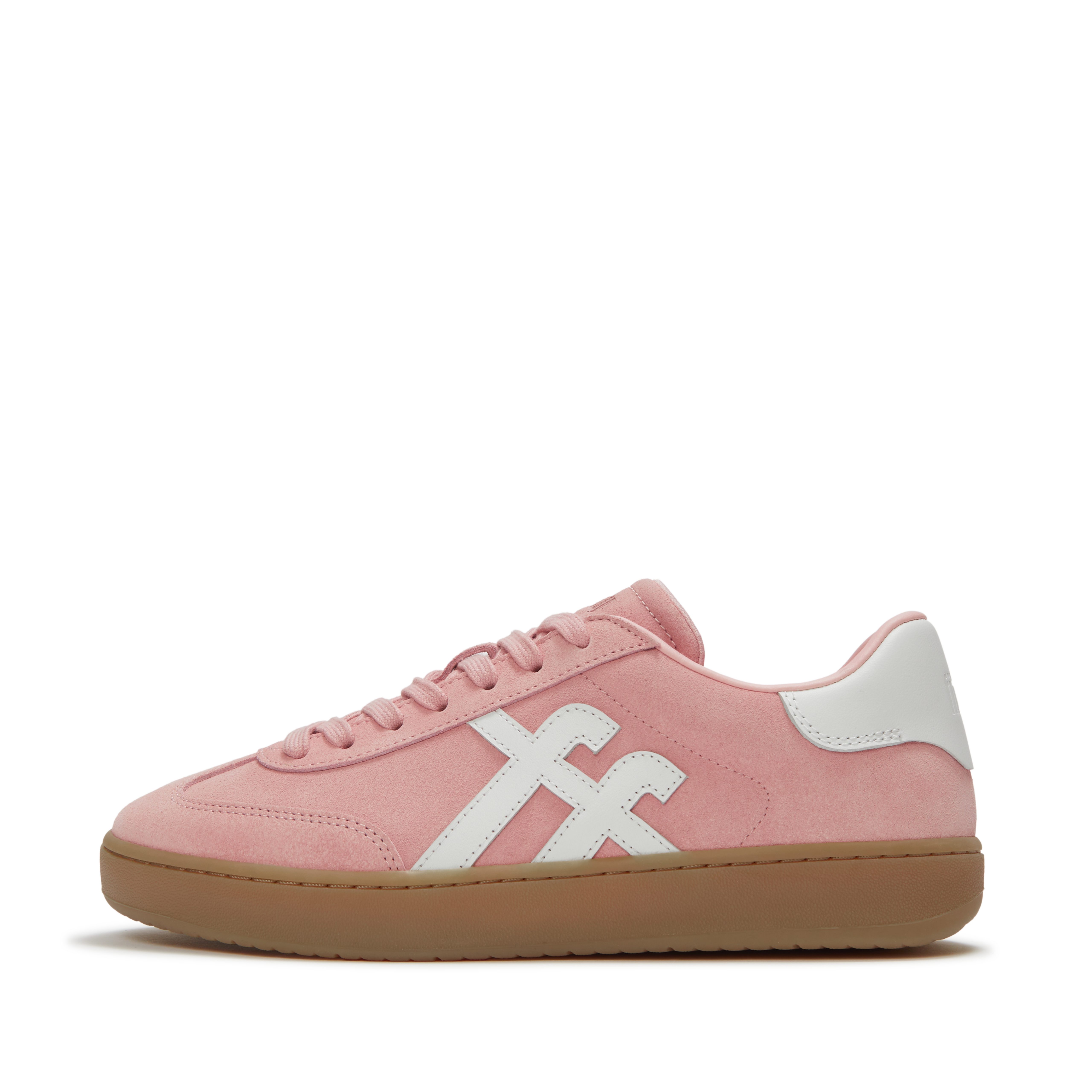Fitflop THE DASH T-TOE Plateausneaker Halbschuh, Schnürschuh, Retro Sneaker mit gepolstertem Schaftrand