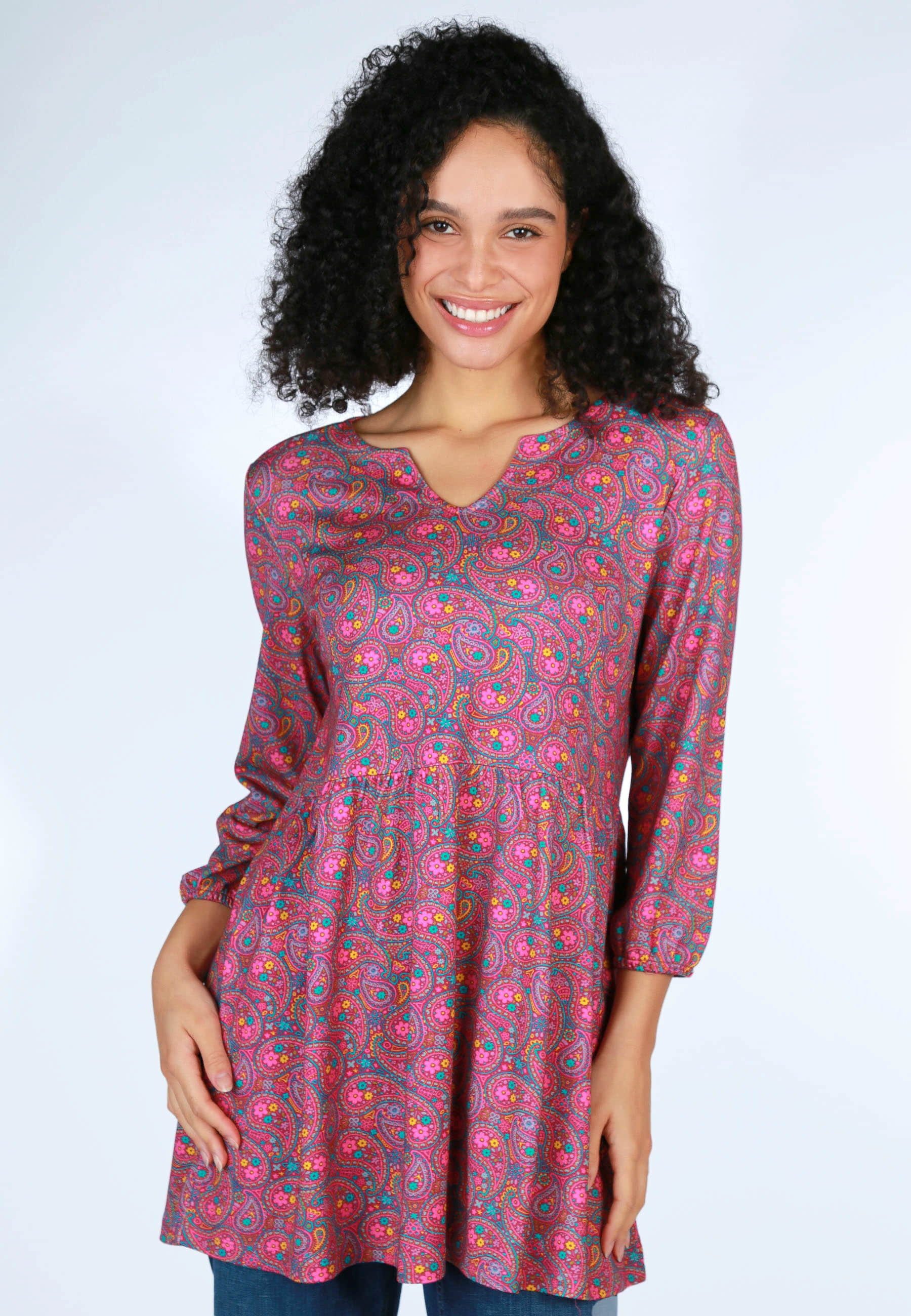 Deerberg Tunika Derigina paisley