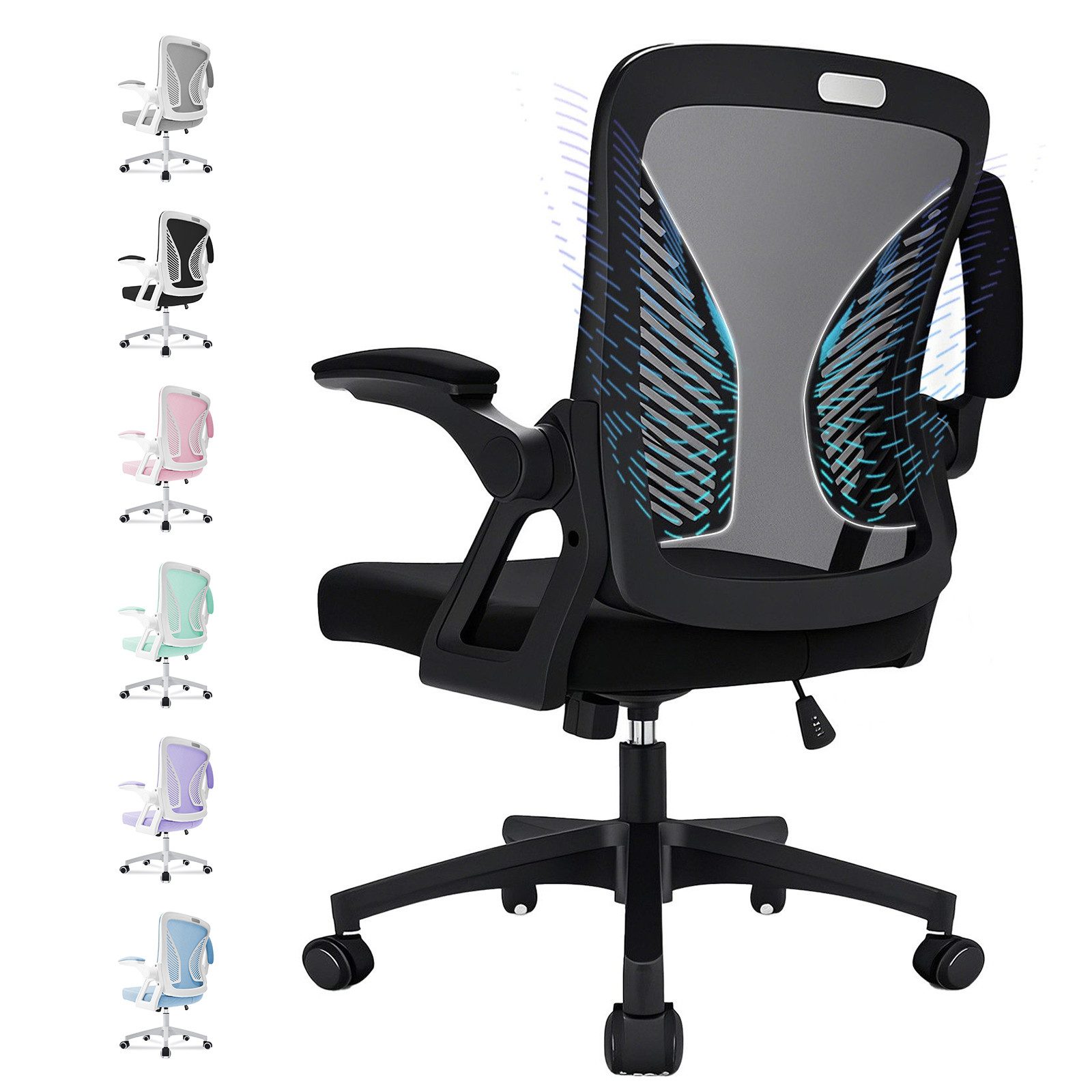 Milacyee Bürostuhl Ergonomisch Bürostuhl Schreibtischstuhl,Stuhl mit günstig online kaufen
