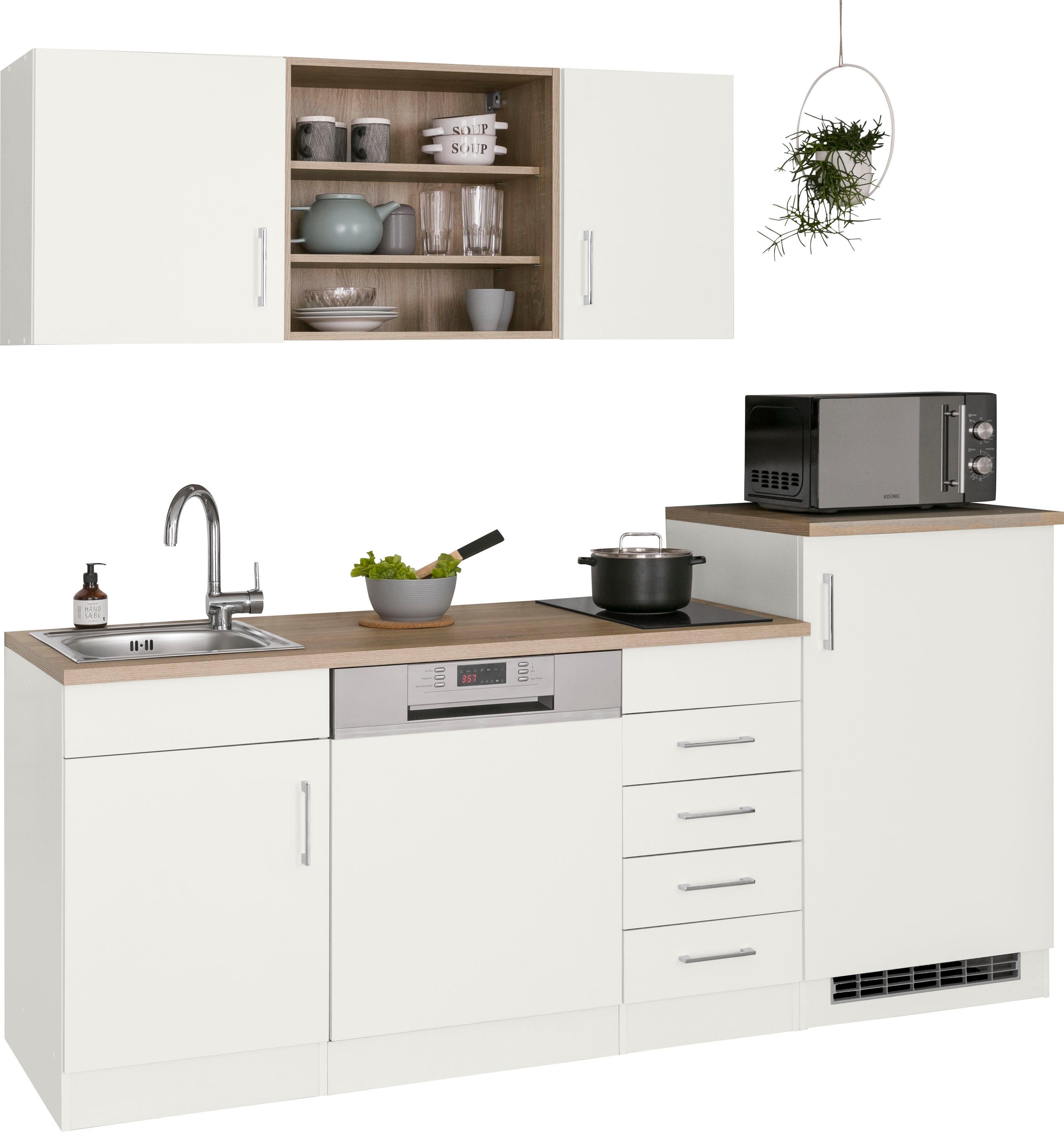 KOCHSTATION Küche KS-Mali, Breite 210 cm, günstig online kaufen