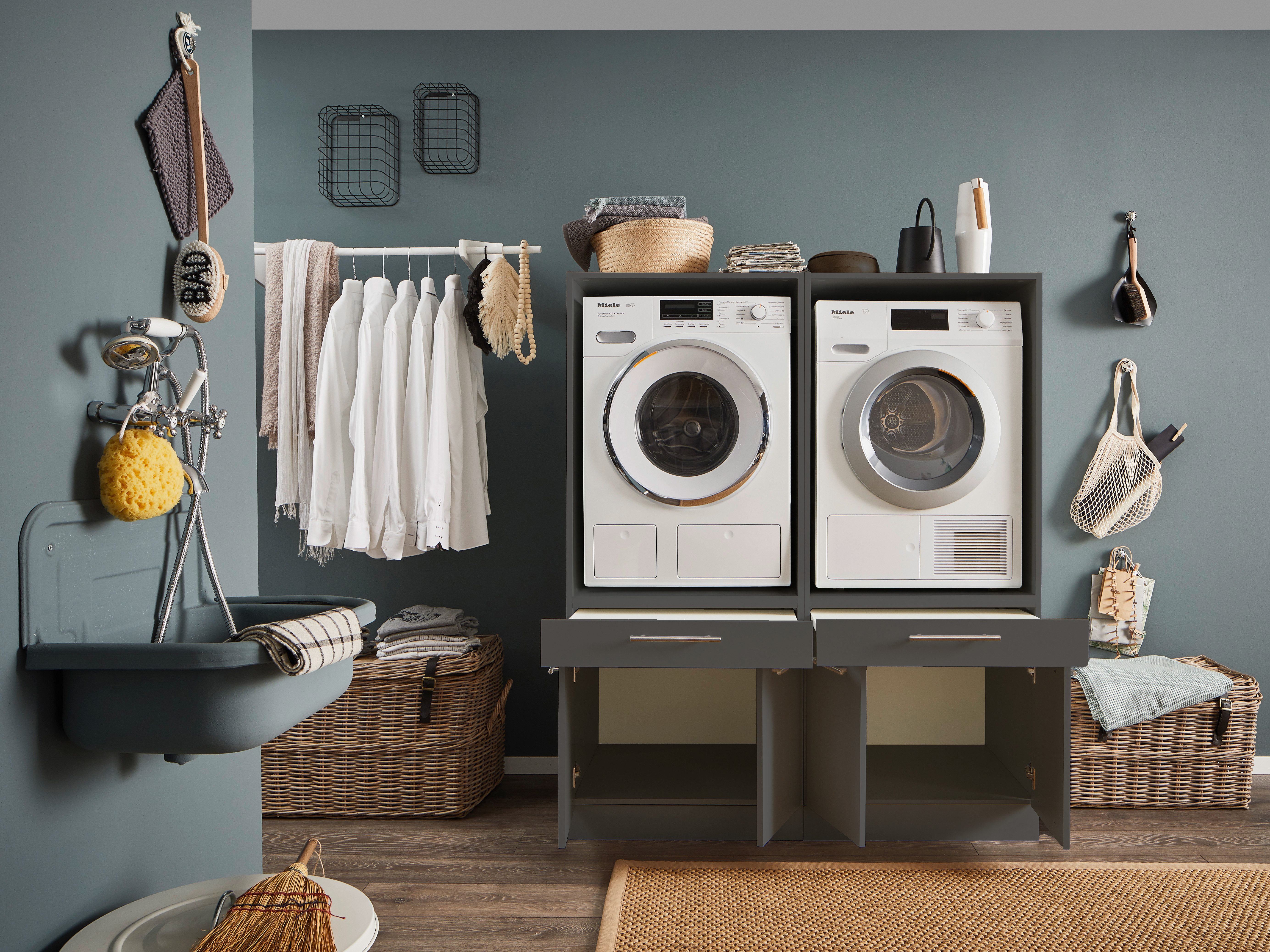 Laundreezy Mehrzweckschrank-Set LAUNDREEZY LDSK2, Breite 135 cm günstig online kaufen