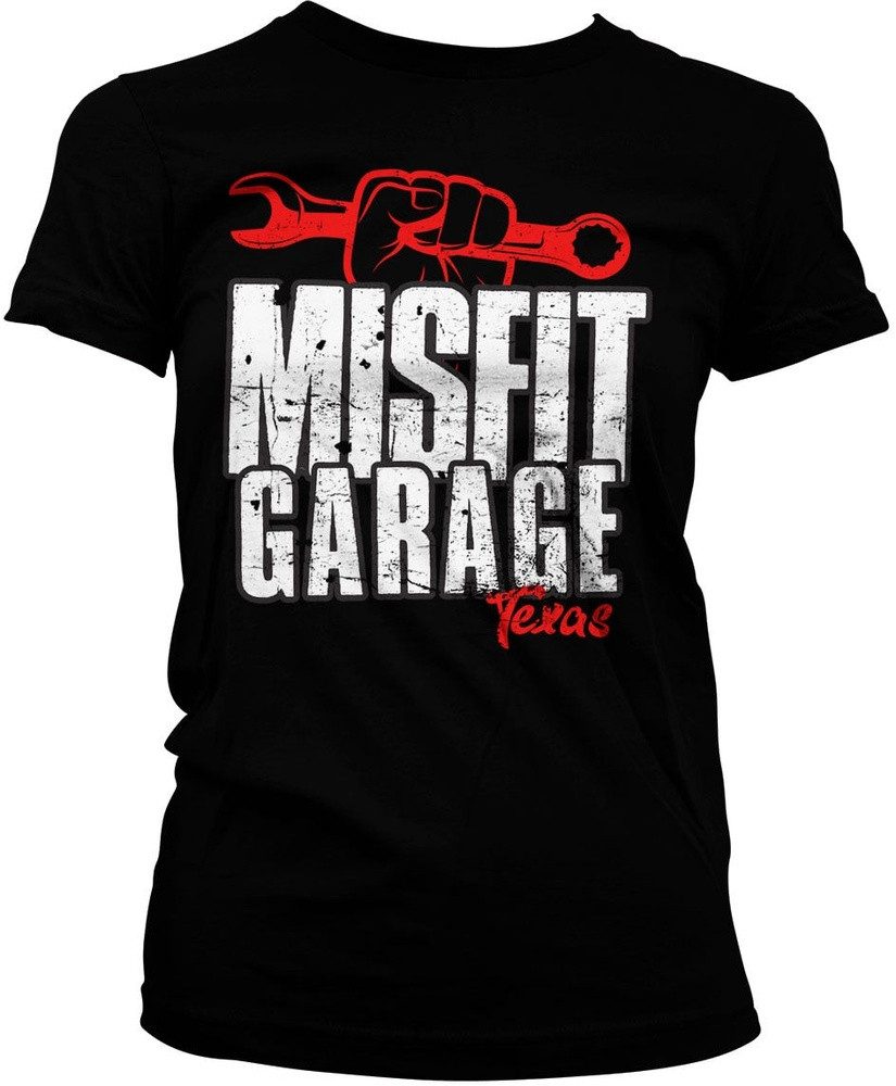 Misfit Garage T-Shirt Wrench Power Girly Tee