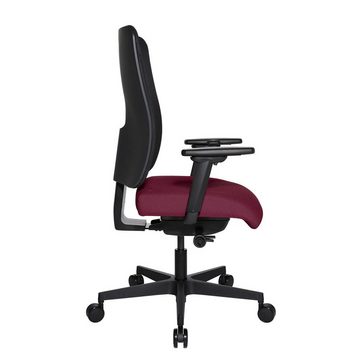 TOPSTAR Bürostuhl 1 Stuhl OX300 Bürostuhl Sitness Open X (N) Deluxe - bordeaux/schwarz