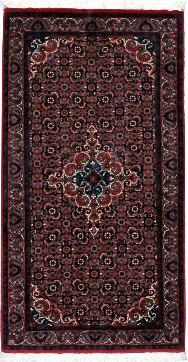 Orientteppich Bidjar Bukan 63x118 Handgeknüpfter Orientteppich / Perserteppich, Nain Trading, rechteckig, Höhe: 15 mm