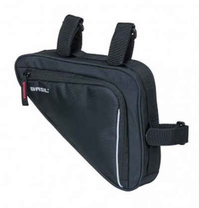 Basil Gepäckträgertasche Rahmentasche Basil Sport Design Triangel schwarz, wasserabweisend