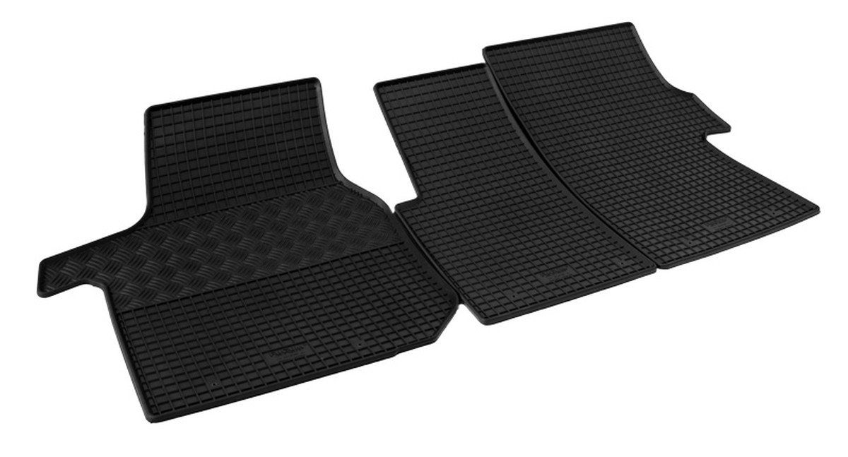 AZUGA Auto-Fußmatten Gummi-Fußmatten passend für VW Crafter II ab 3/2017/MAN TGE ab 2017, für MAN,VW TGE,Crafter Transporter