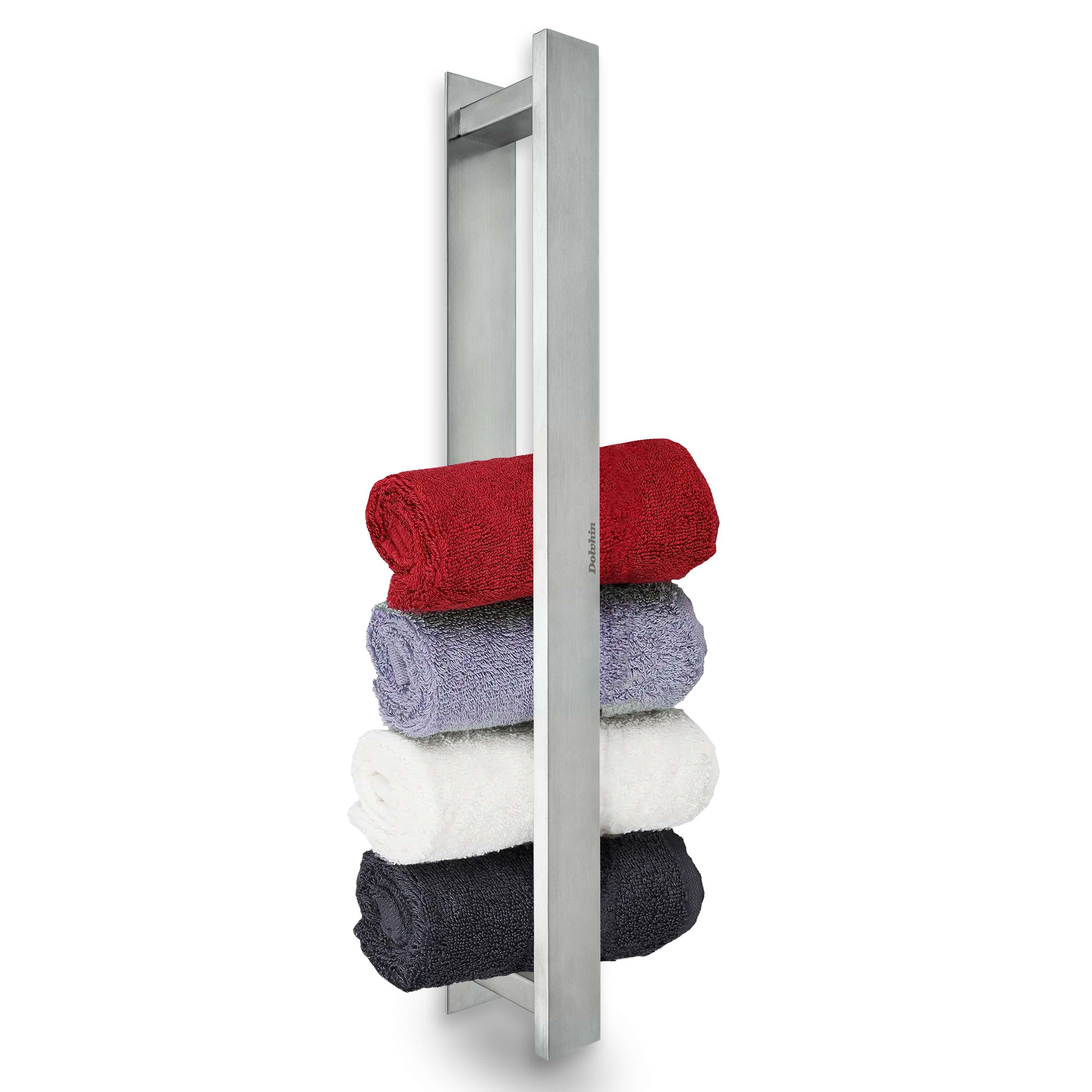 Dolvhin Handtuchhalter ohne Bohren Handtuchstange Edelstahl Gästehandtuchha günstig online kaufen