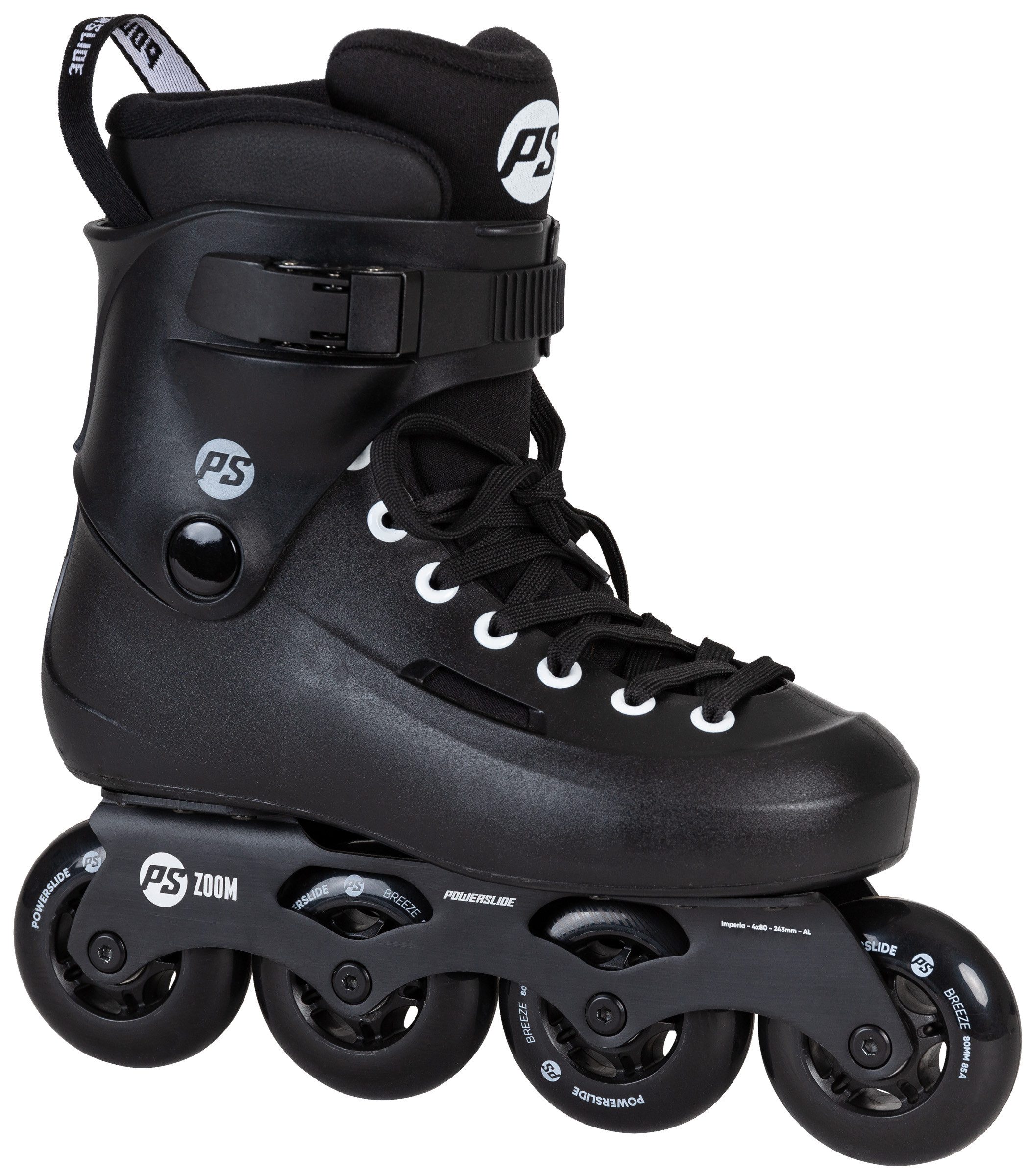 Powerslide Inlineskates Zoom Black 80