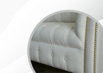 JVmoebel Chesterfield-Sofa, Chesterfield Sessel 1,5 Sitzer Sessel Design